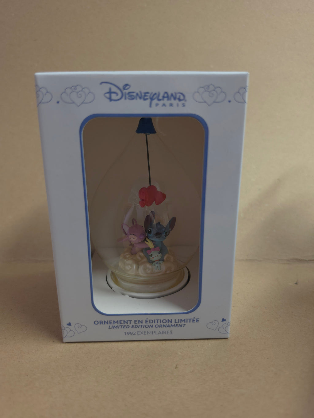 Stitch & Angel Kerst Ornament
