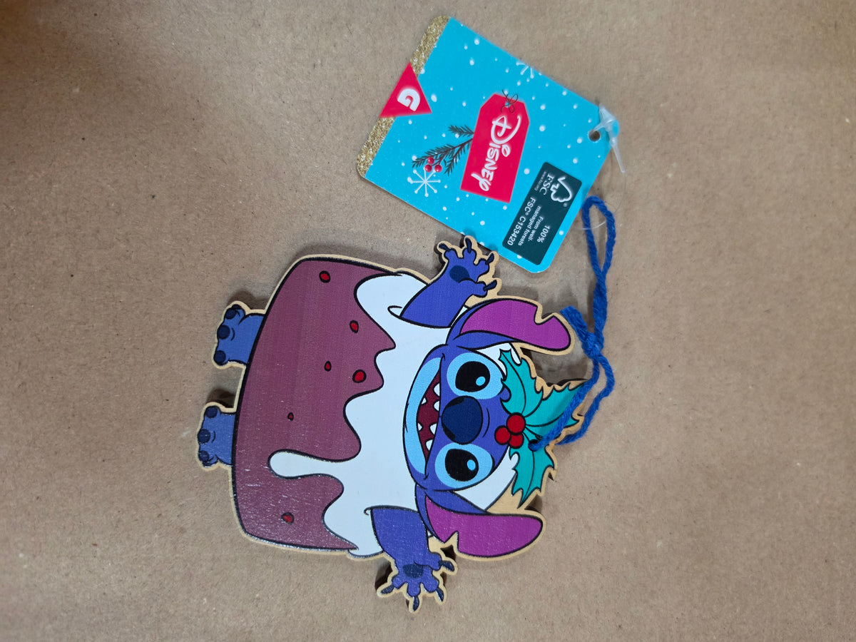 Stitch houten ornament
