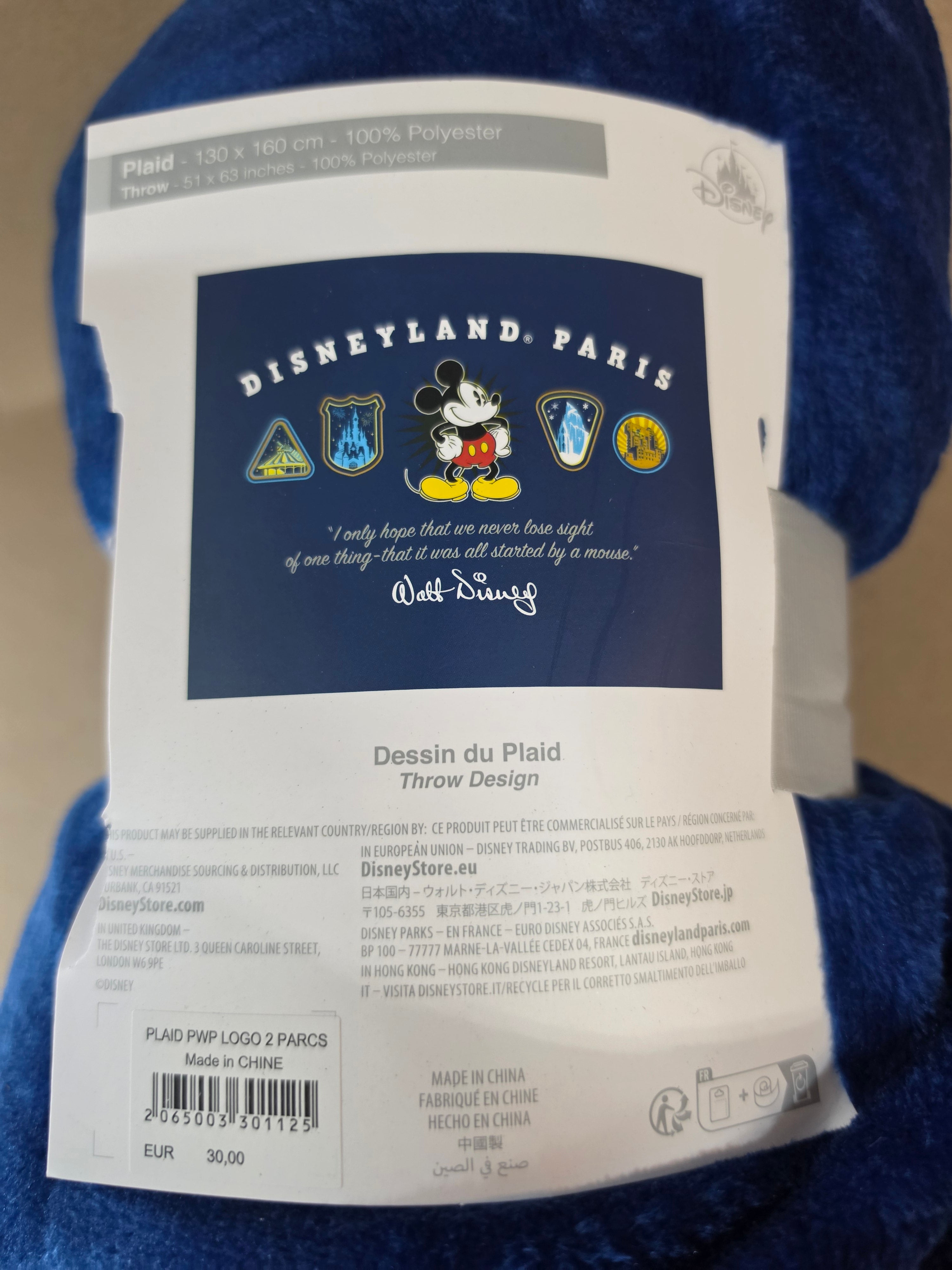 Disneyland paris deken