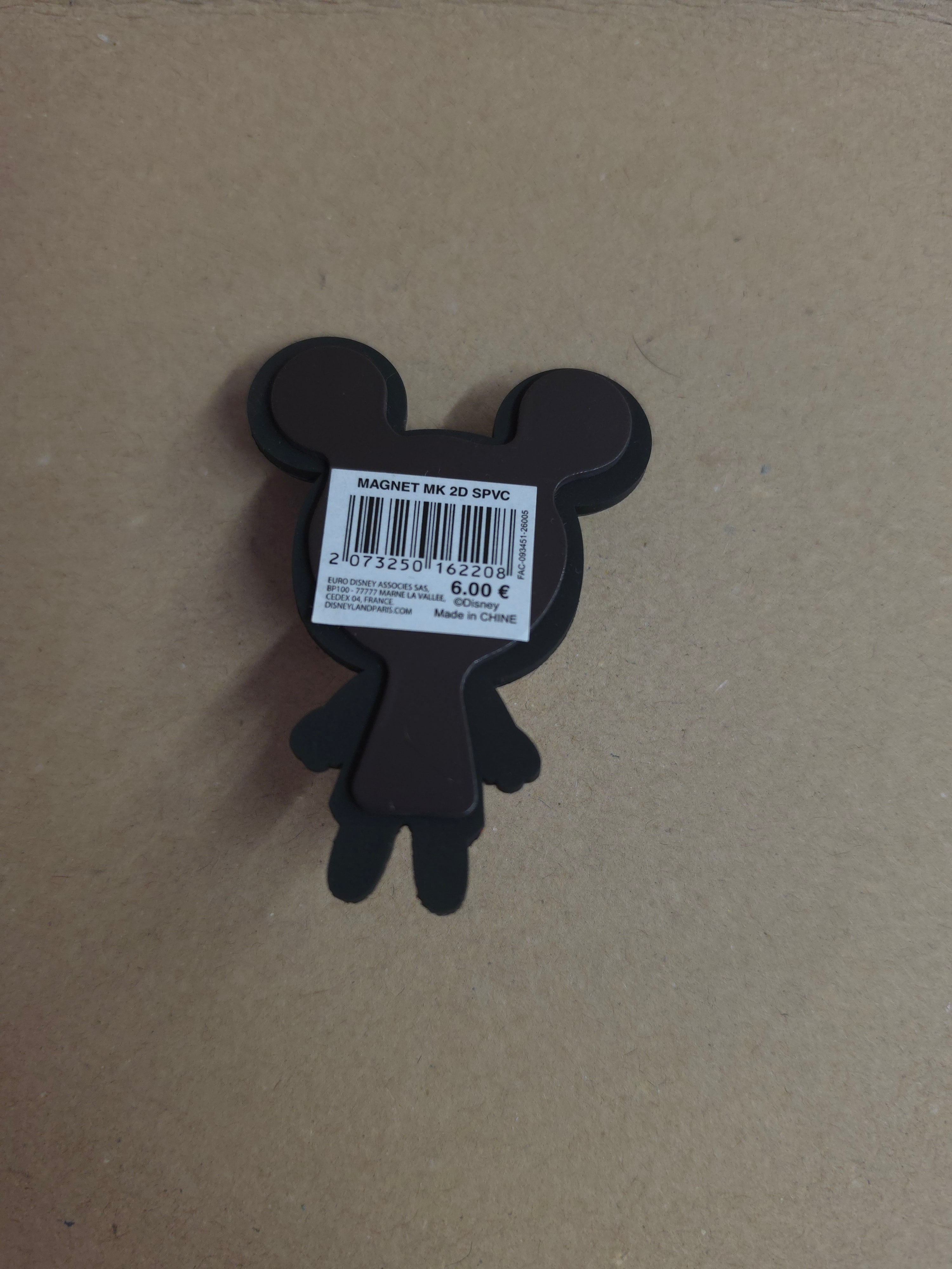 Mickey mouse 3D magneet