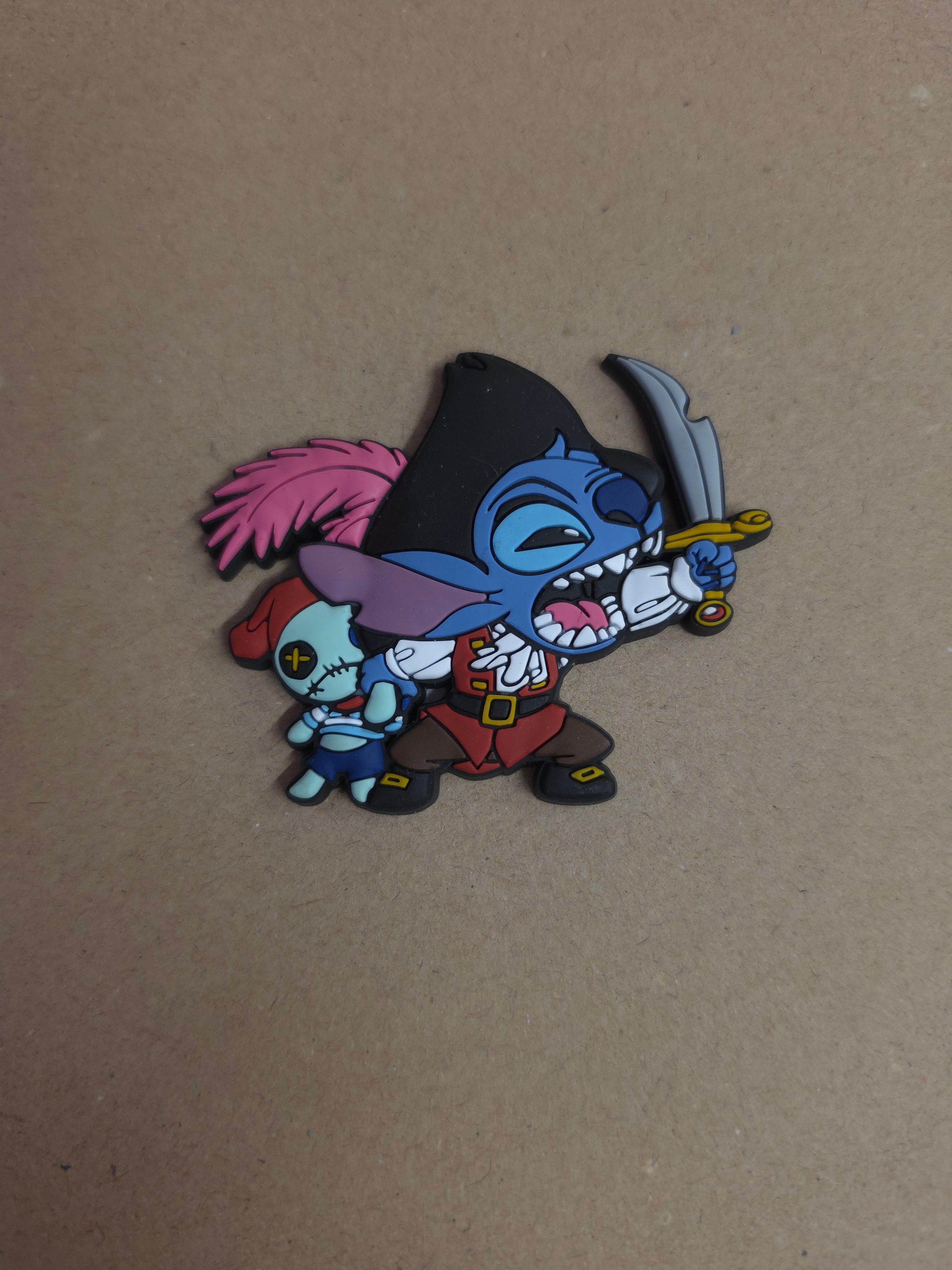 Stitch Pirates magneet