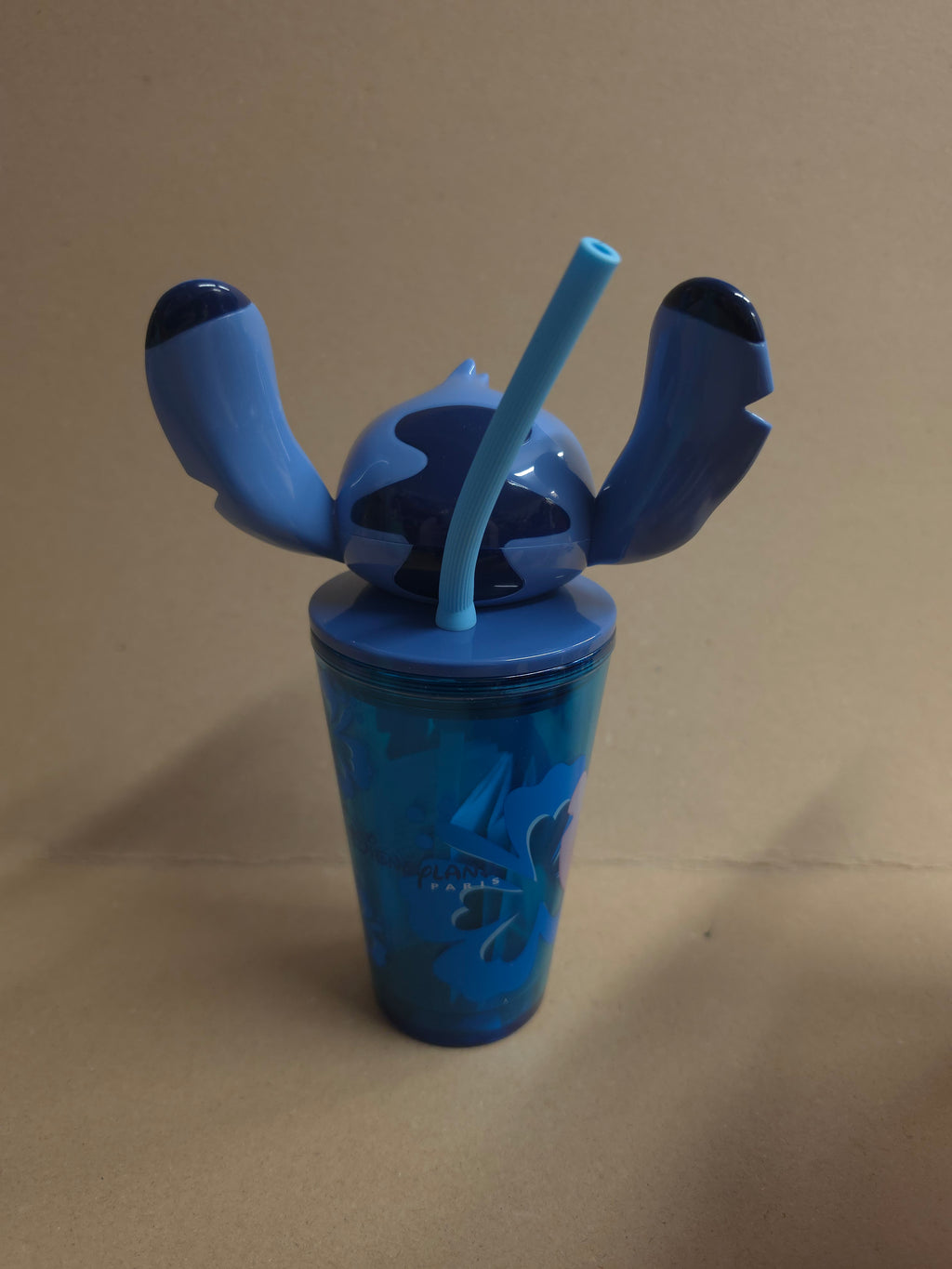 Stitch drinkfles met rietje