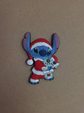 Stitch kerst magneet