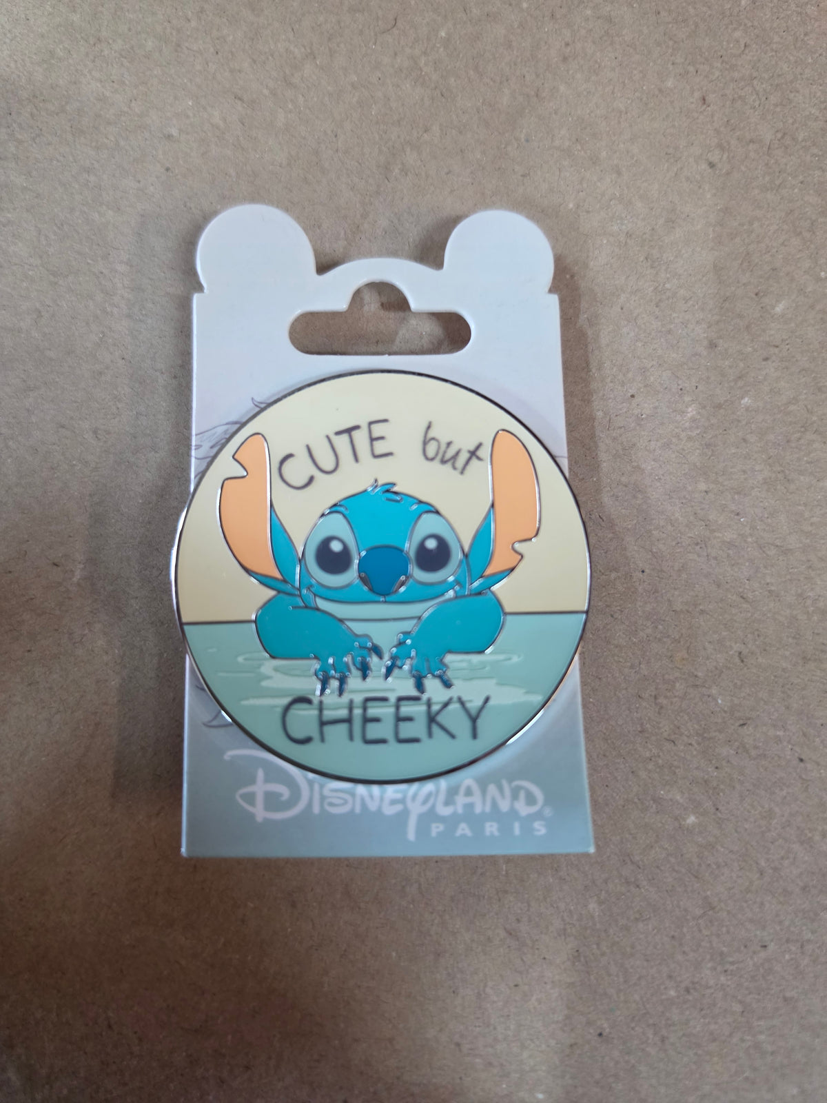 Stitch cute but cheeky pin