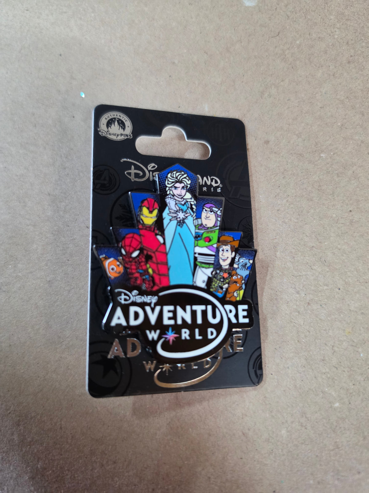 Adventure world pin