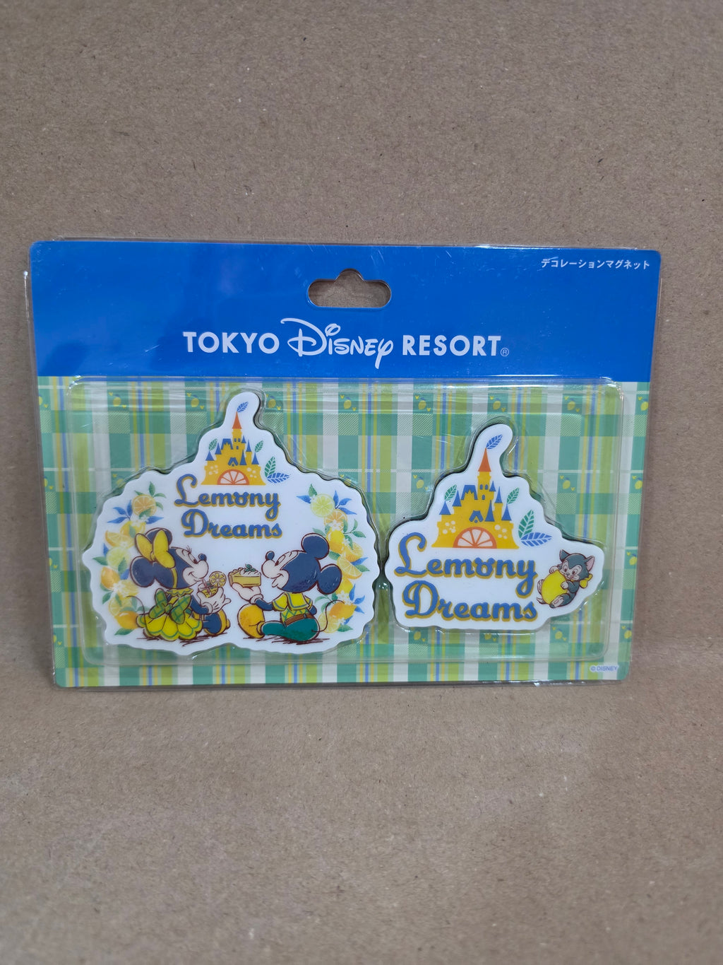 Mickey and minnie lemon magneten tokyo