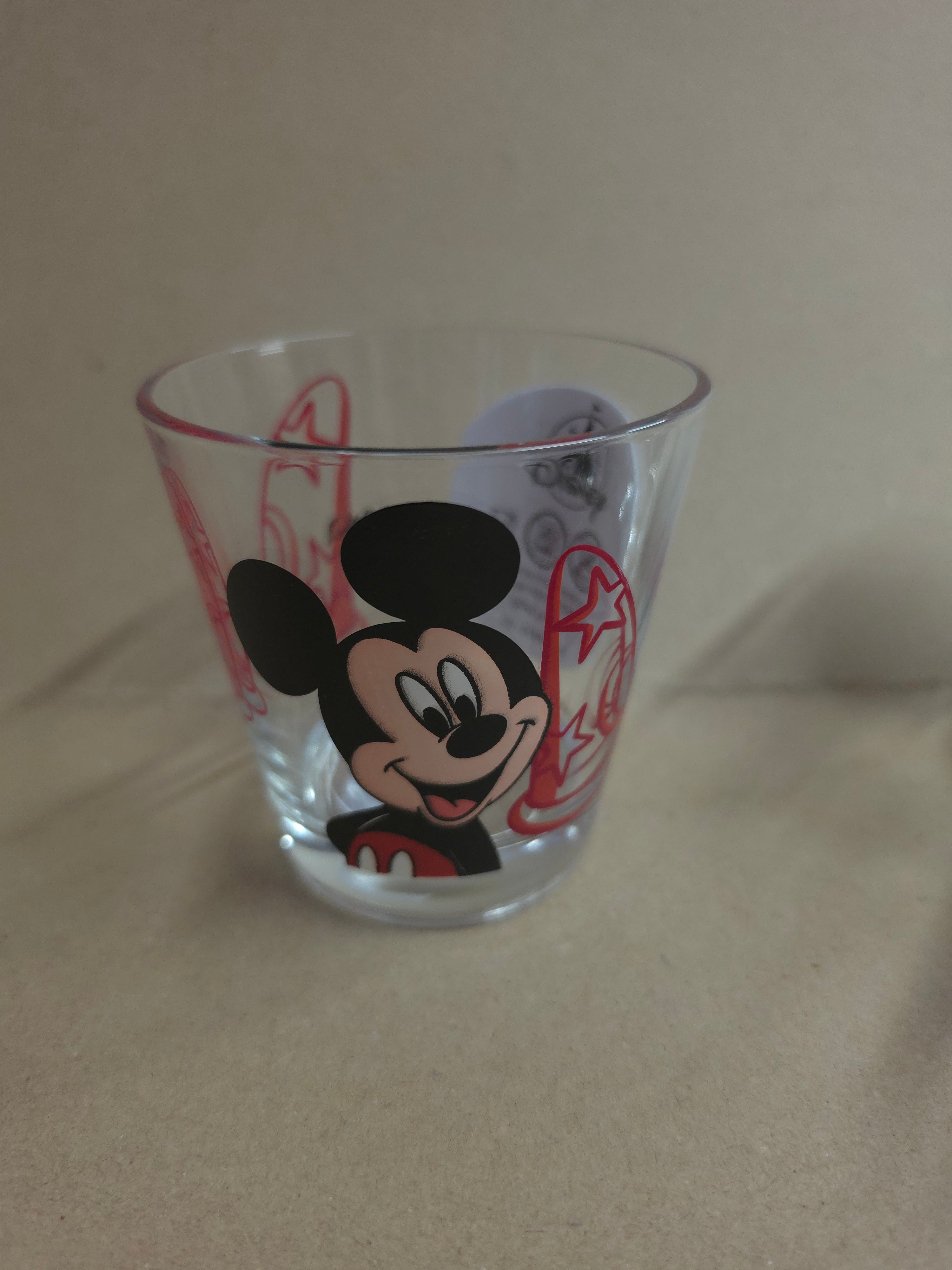 Mickey mouse drinkglas