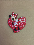 Disney Minnie Mouse heart magneet