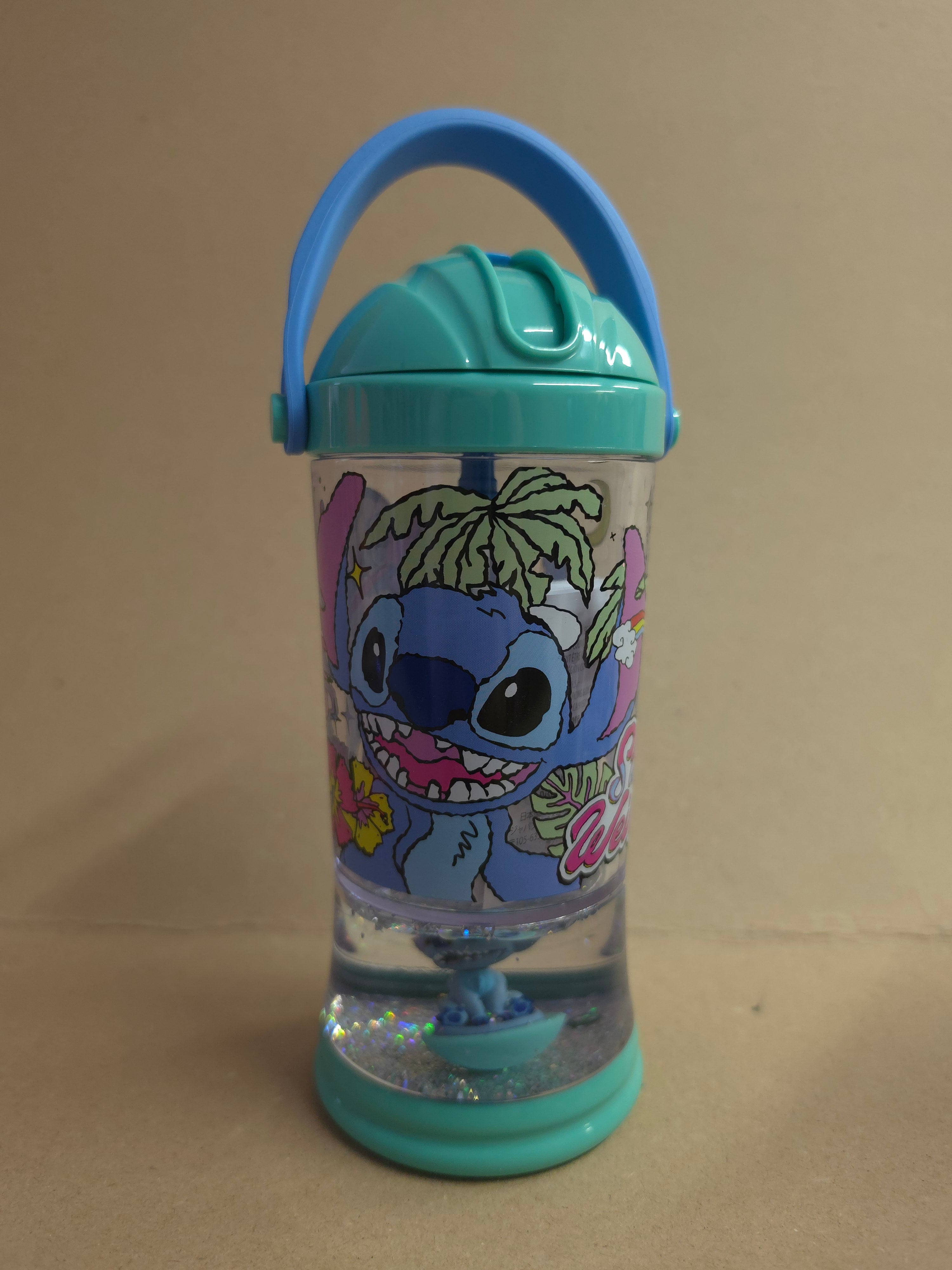 Stitch Moving Fles Met Rietje
