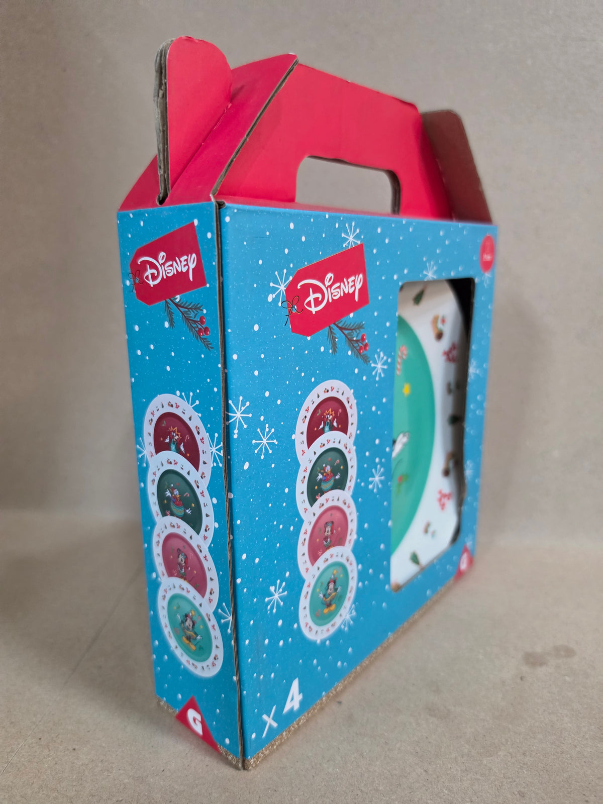 Mickey kerst borden set