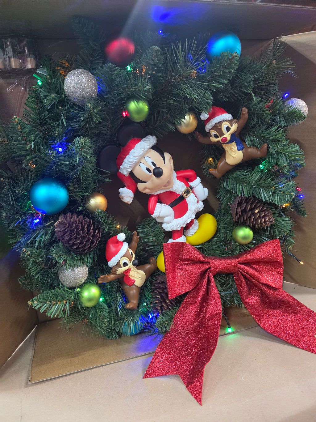 Disney krans met mickey en knabbel en babbel