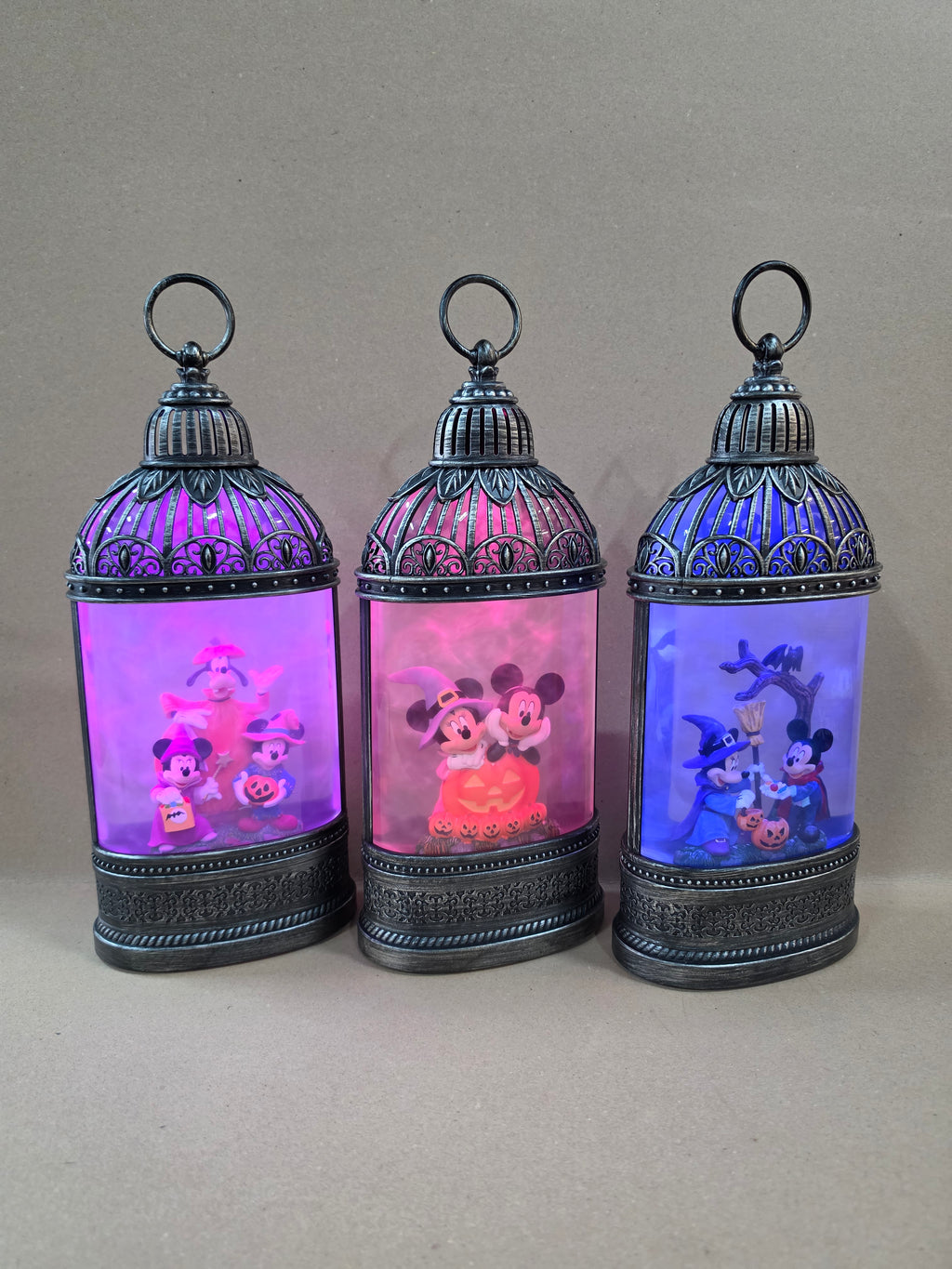 Disney Halloween lantaarn Mickey, Minnie & Goofy