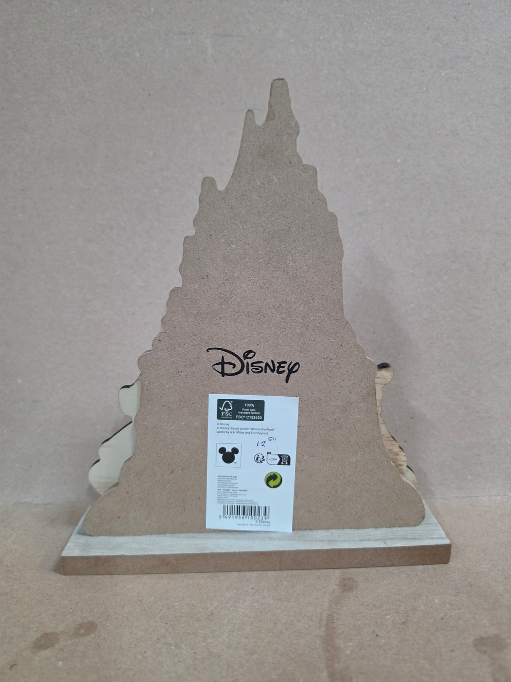 Prinsessen houten bordje