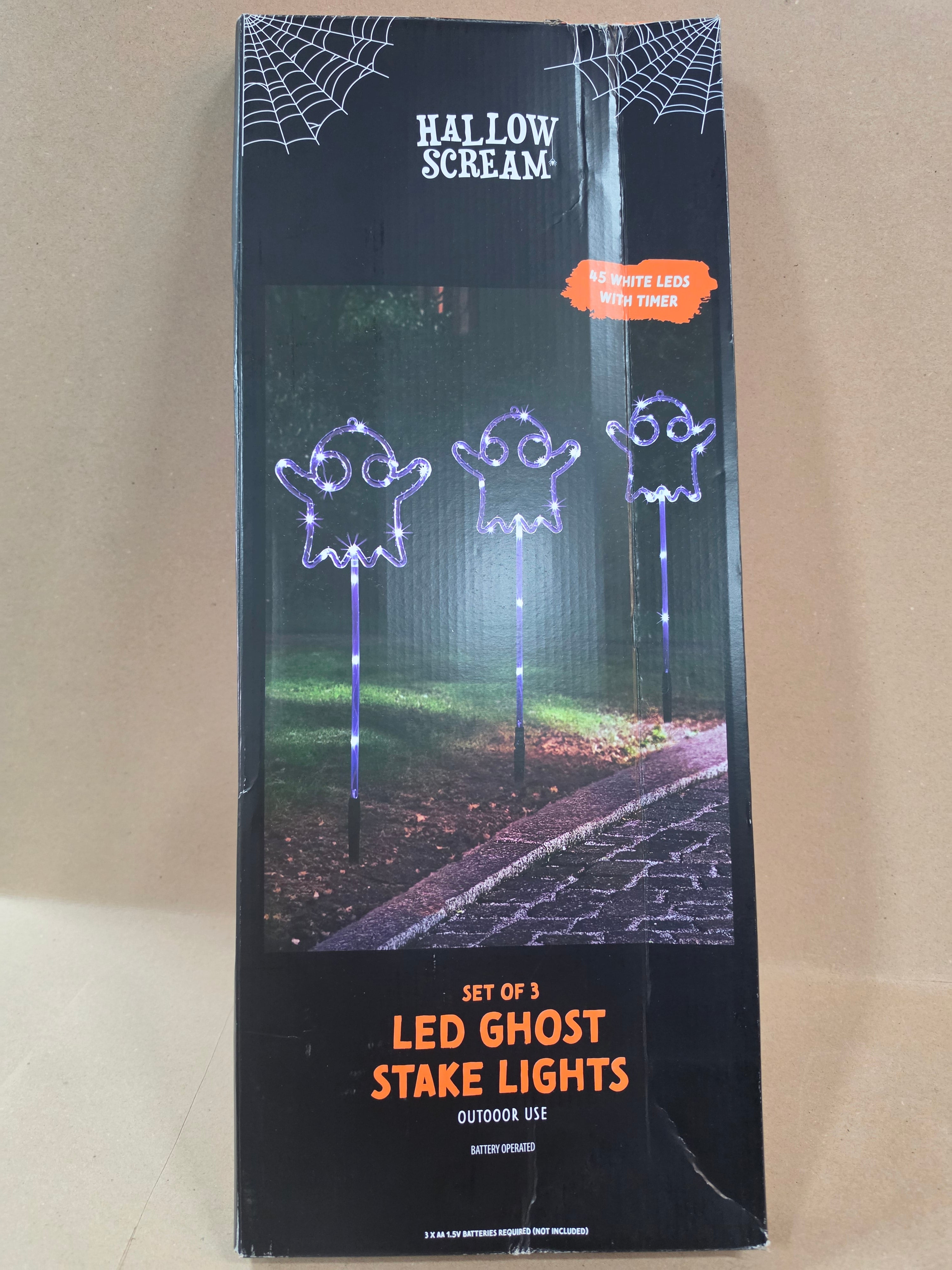 Led ghost stake lights
