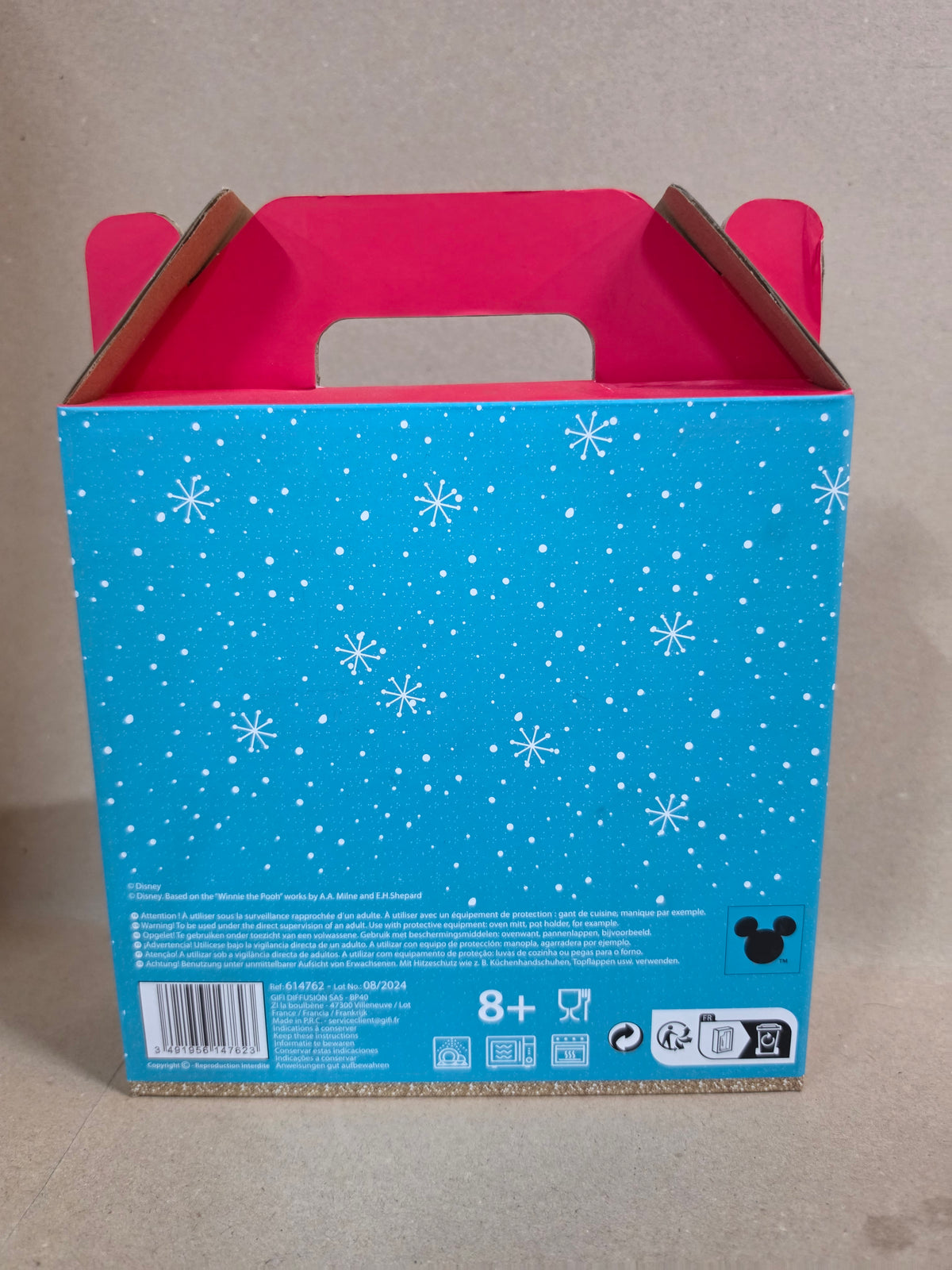 Mickey kerst borden set