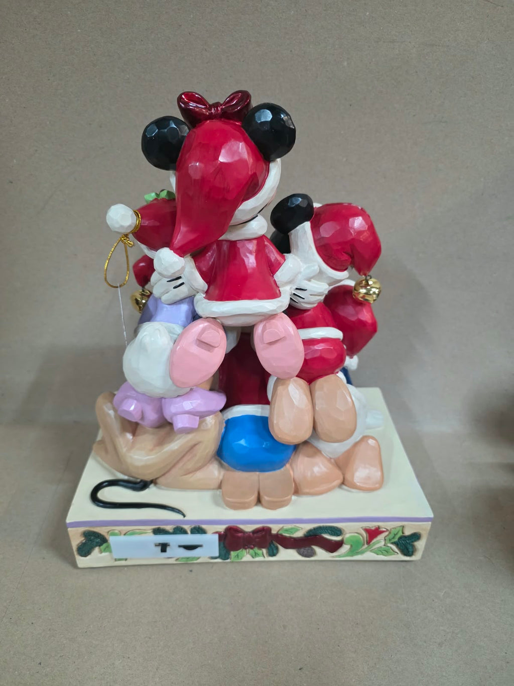 Mickey and friend jim shore figure met muziek