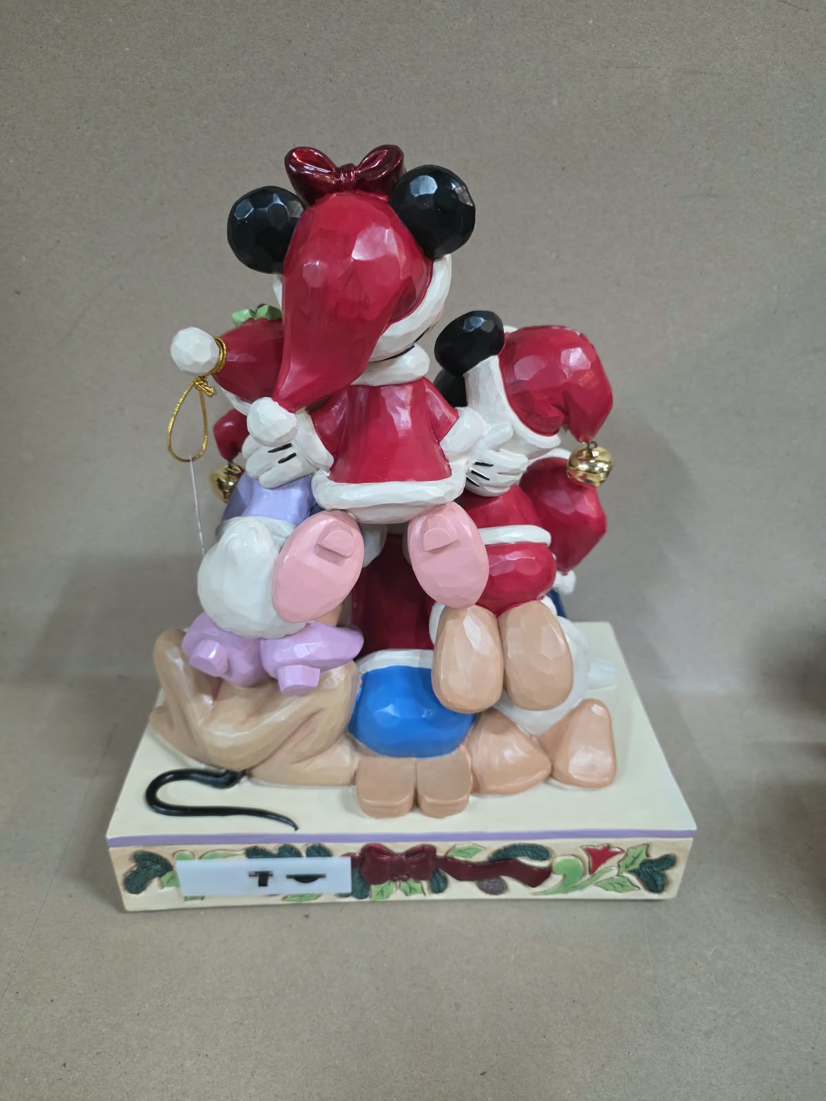 Mickey and friend jim shore figure met muziek
