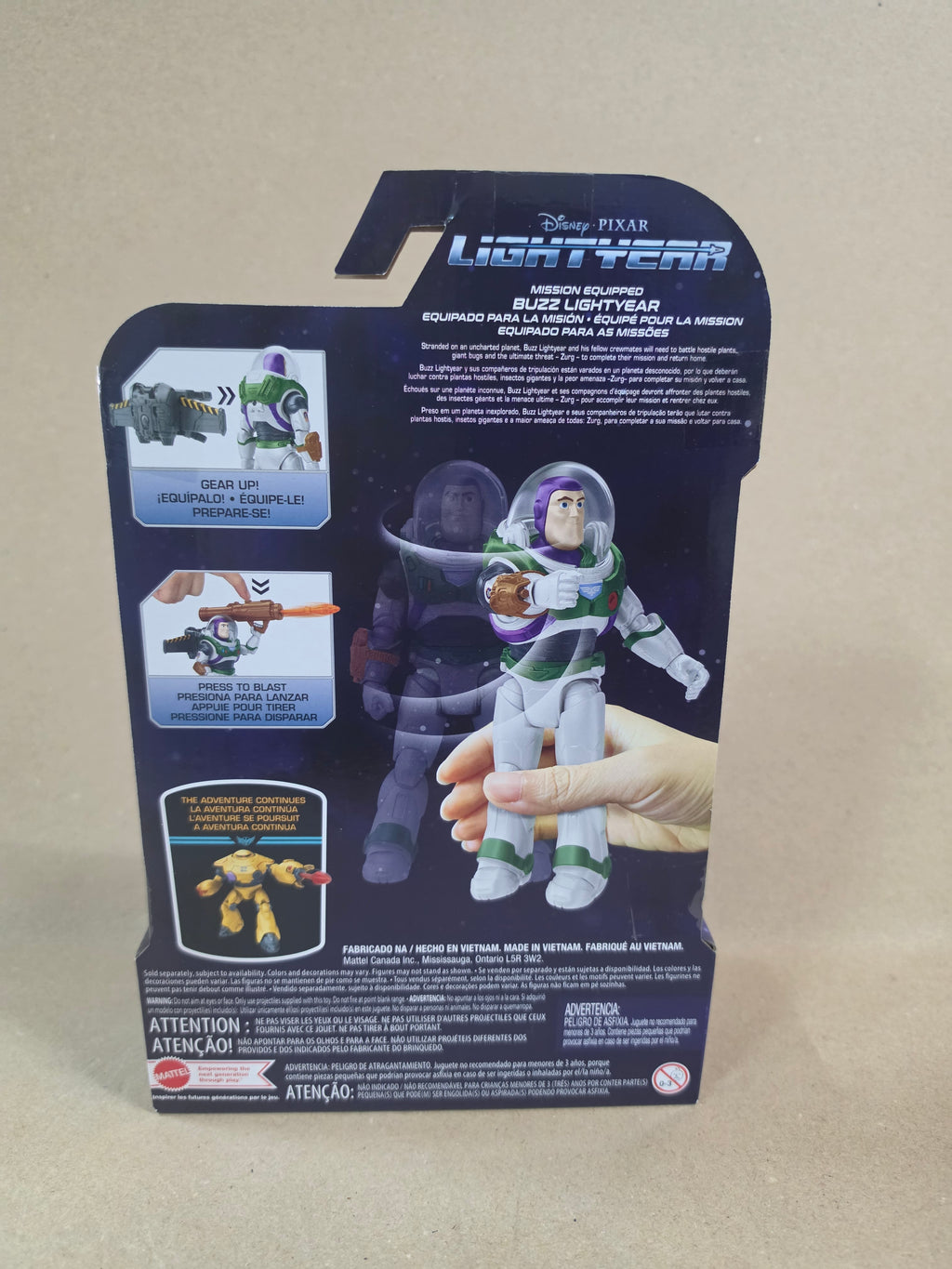Buz Lightyear Mission Equipped Figure