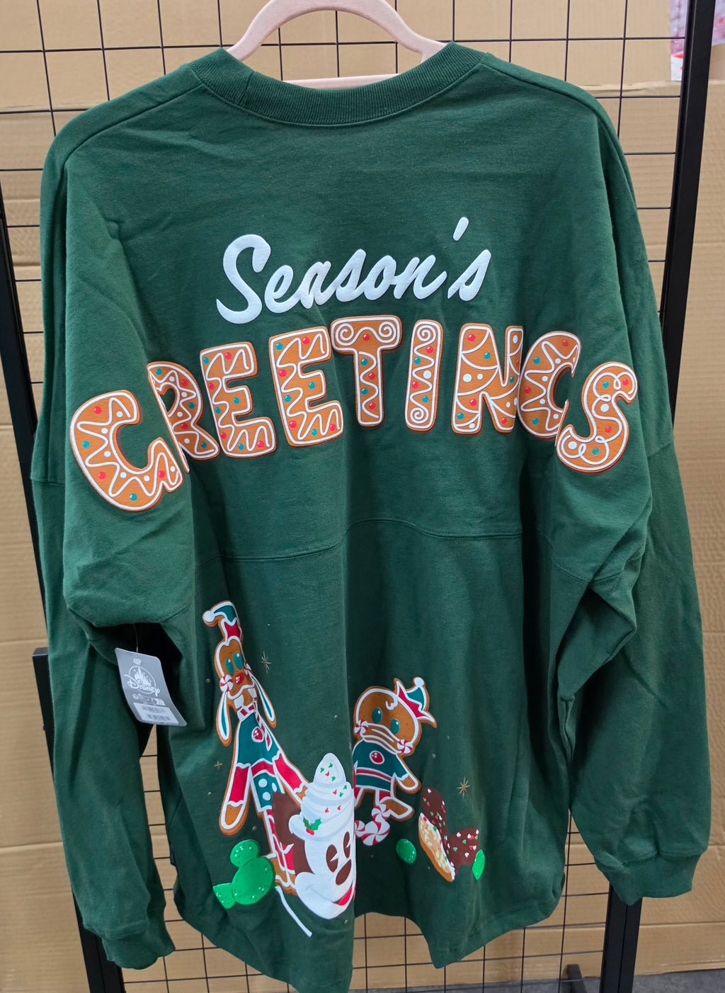 Disney mickey kerst jersey