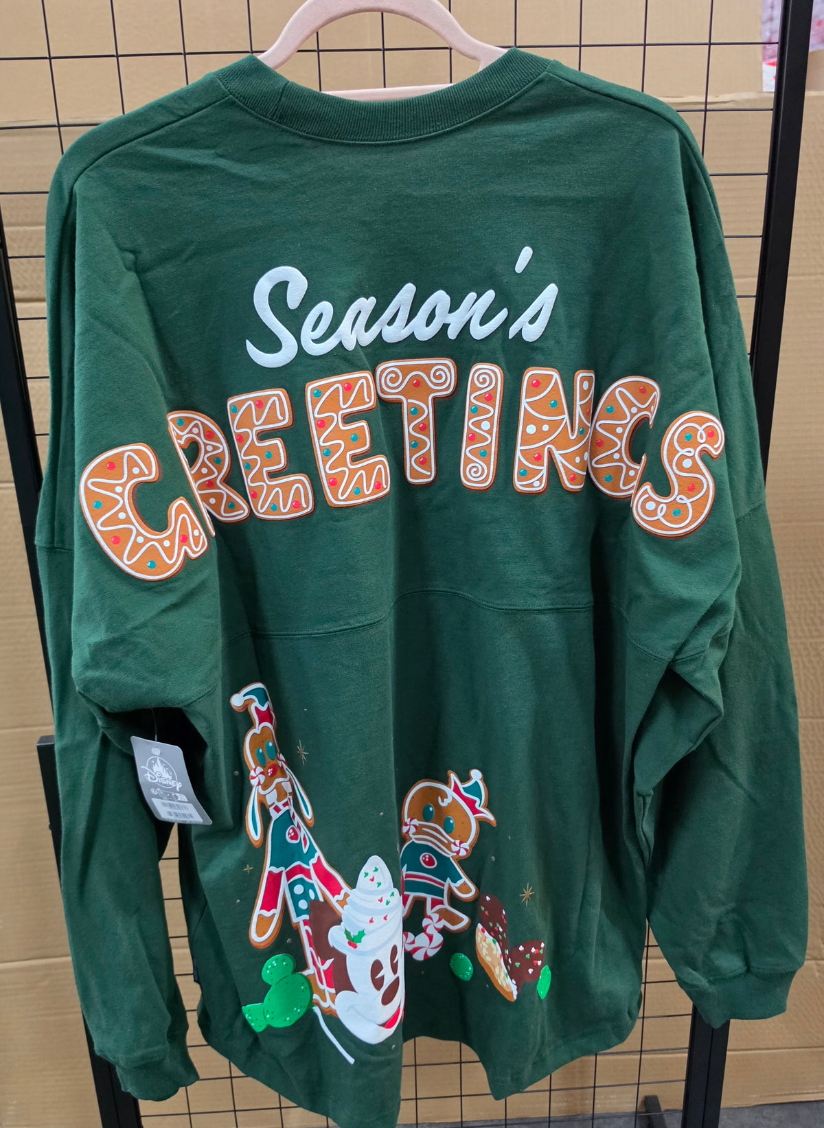 Disney mickey kerst jersey