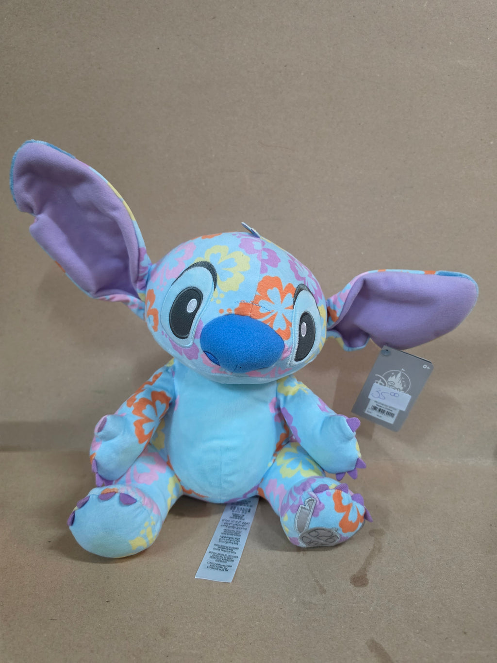Stitch flower knuffel