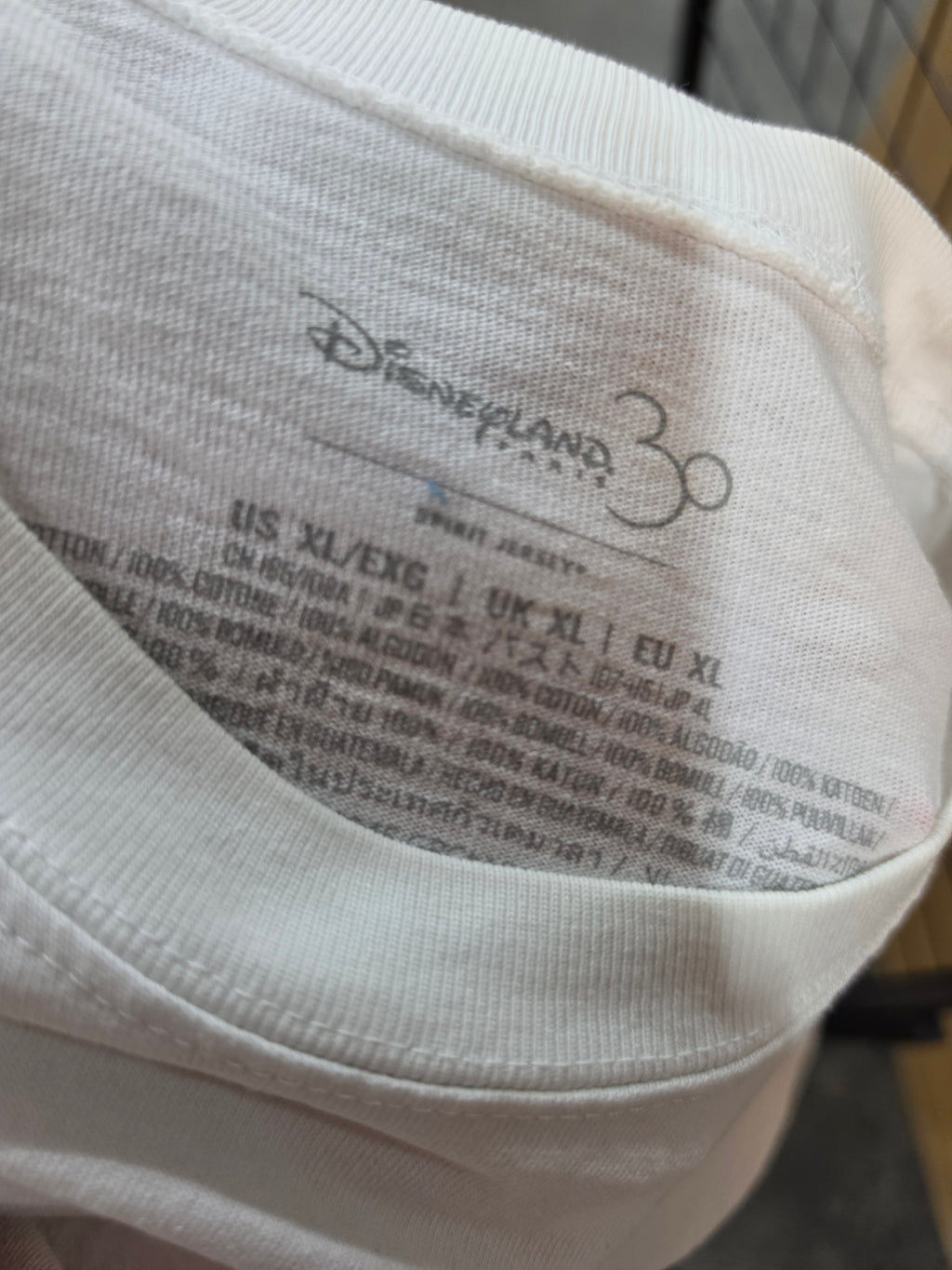 30jaar disneyland parijs white