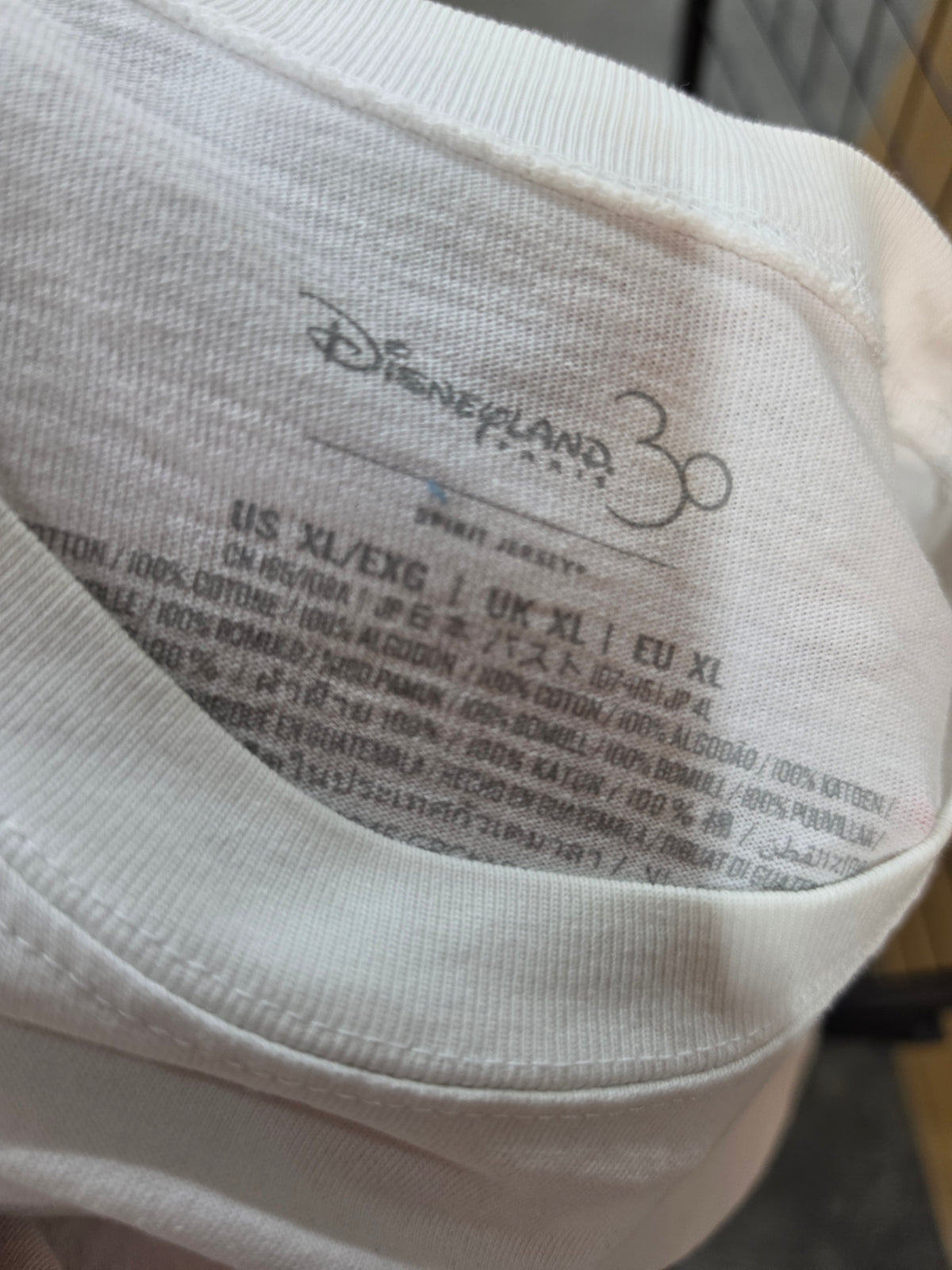 30jaar disneyland parijs white