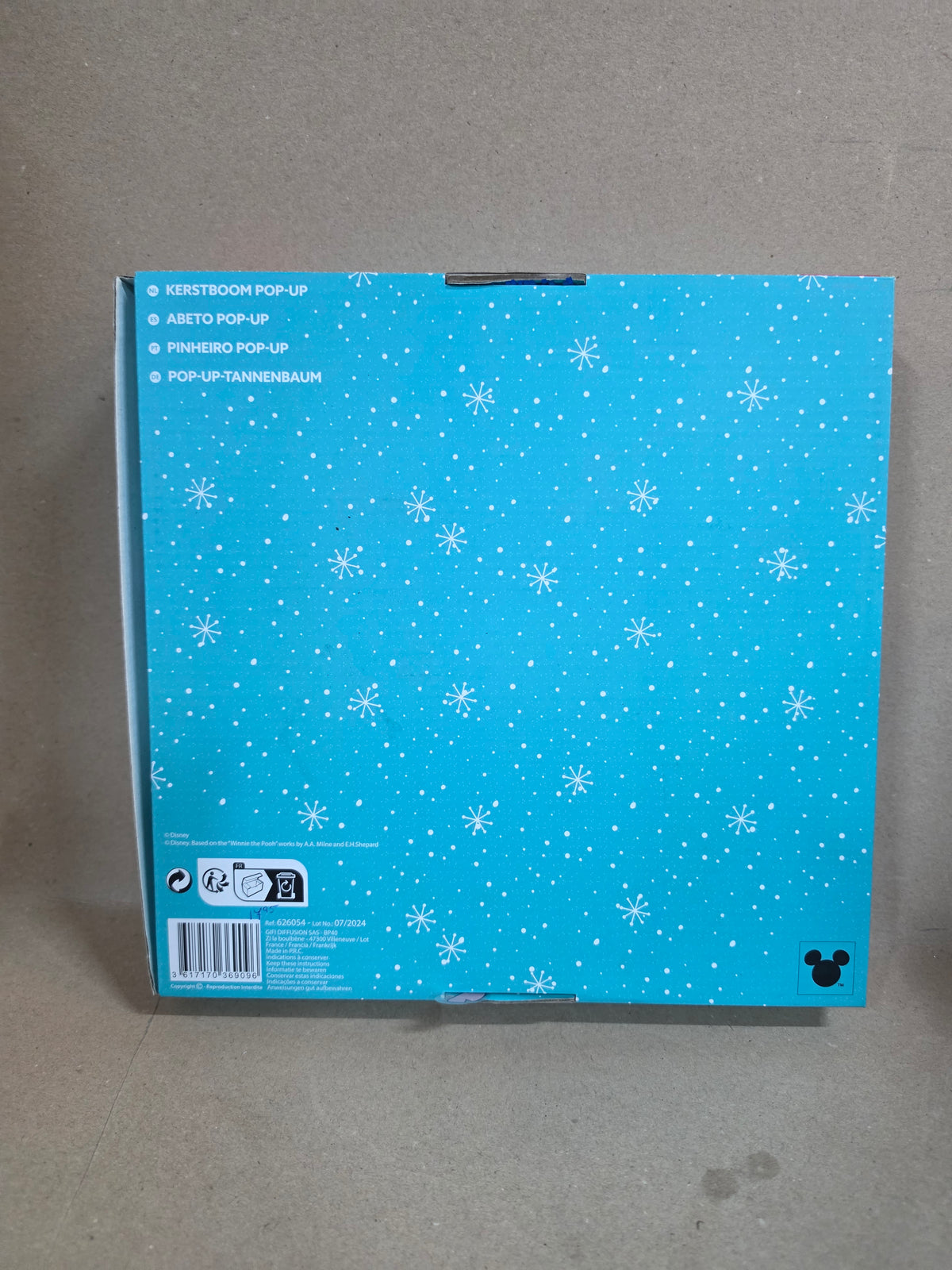 Stitch pop up kerstboom 56cm