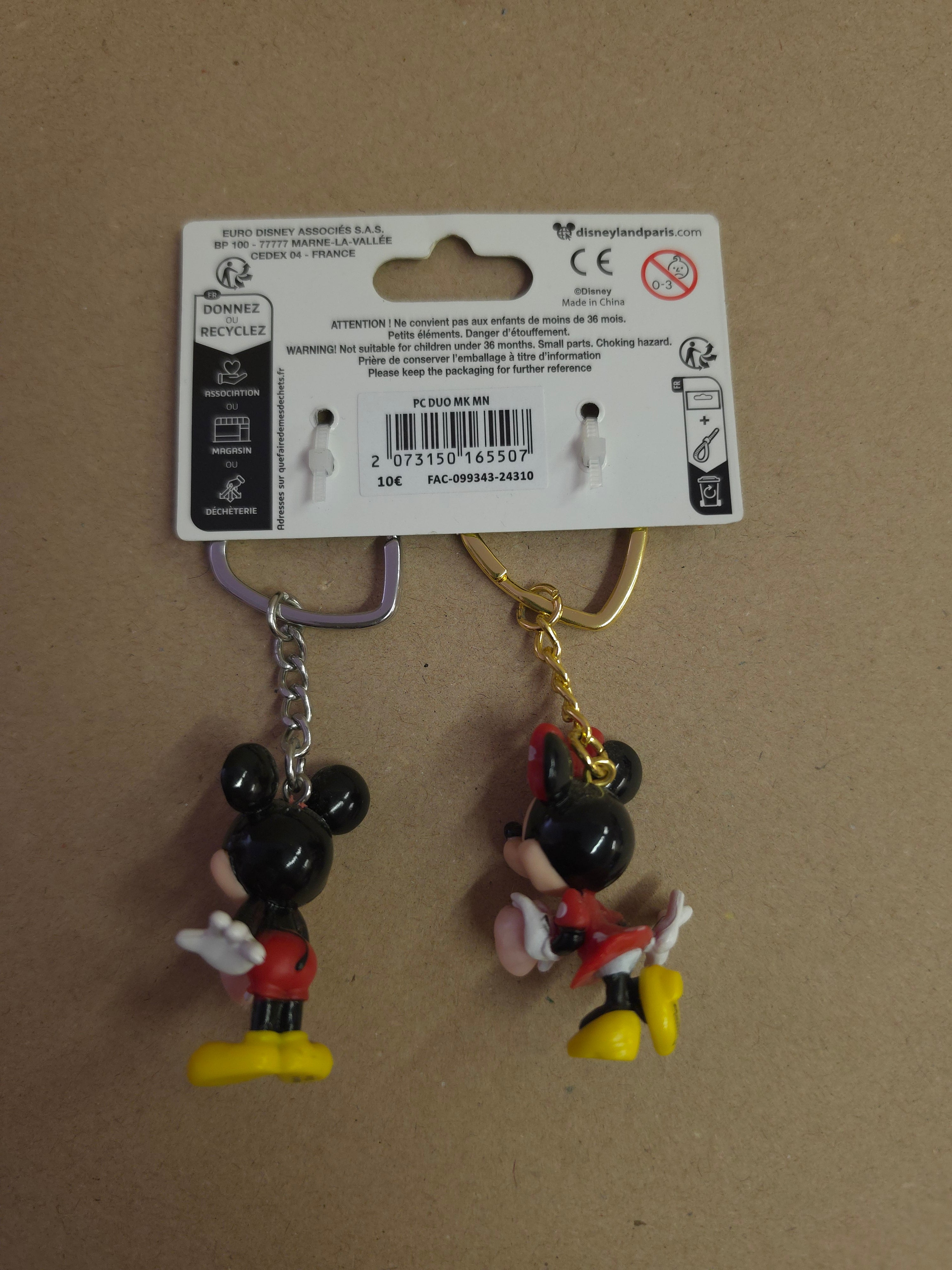 Mickey & Minnie duo hangers