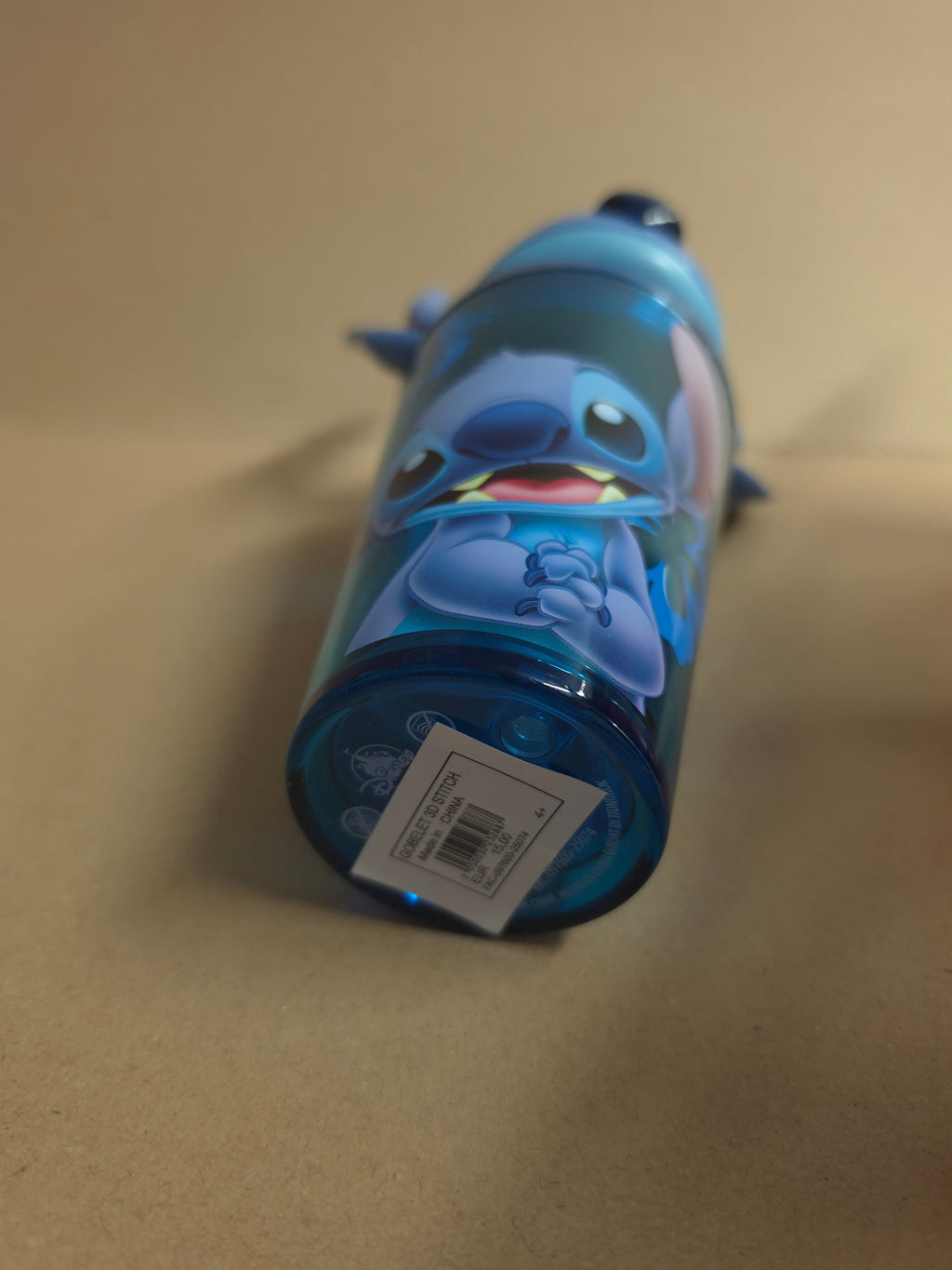 Stitch drinkfles met rietje