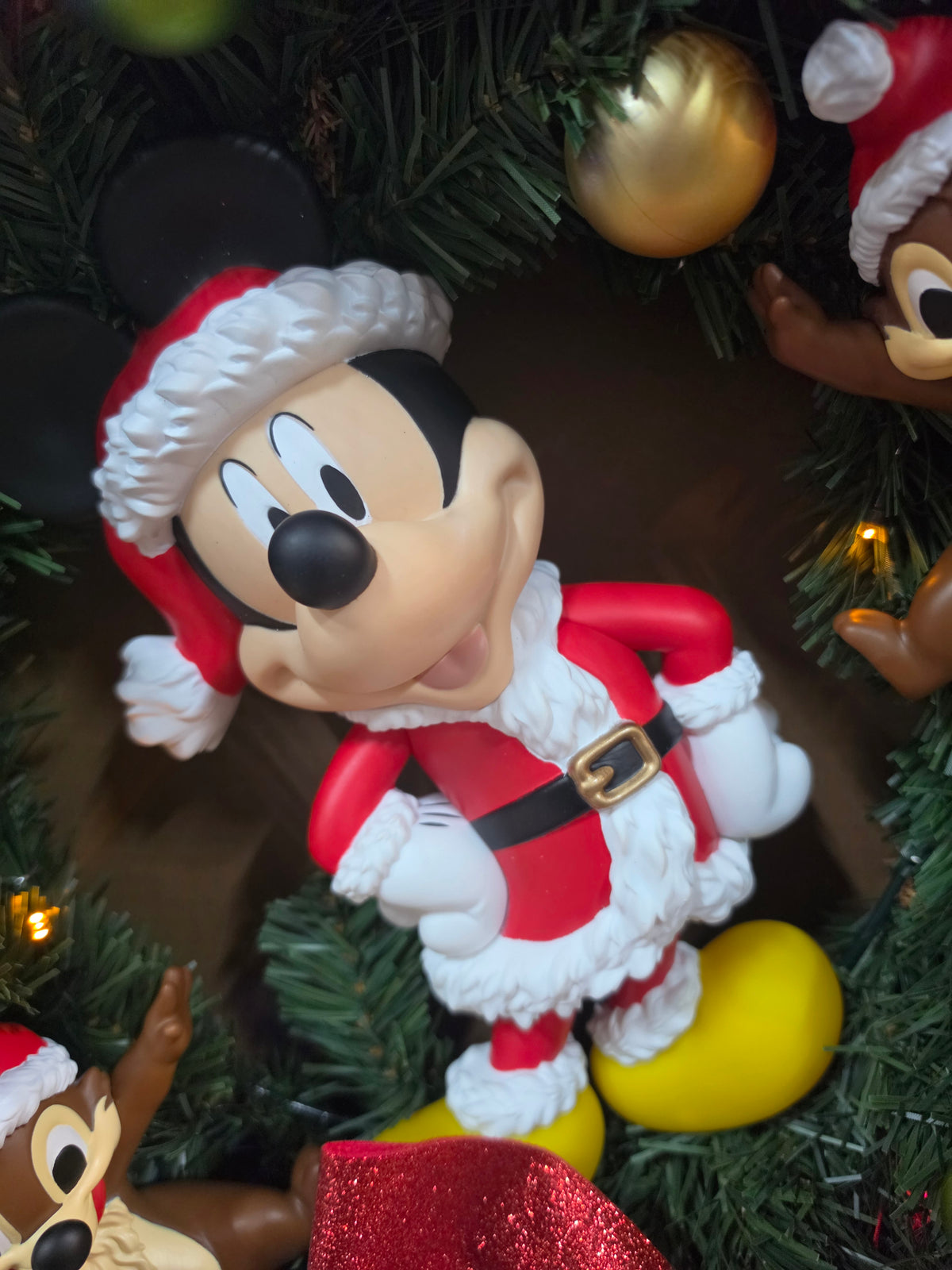 Disney krans met mickey en knabbel en babbel