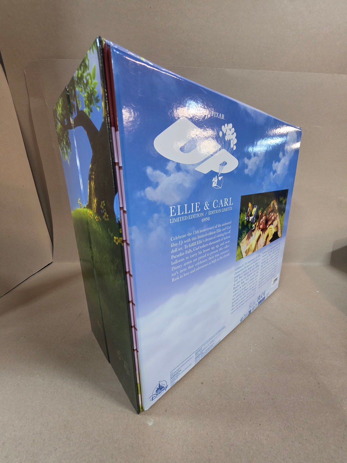 Disney Pixar UP 15th Anniversary Ellie & Carl Limited Edition Doll Set