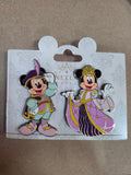 Mickey en minnie disneyland hotel pin set