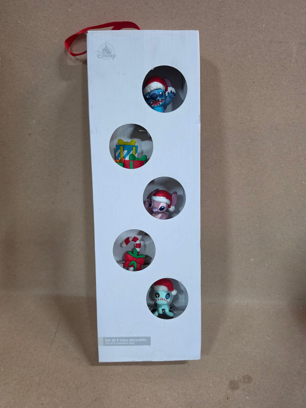 Stitch and friend kerstboom clips