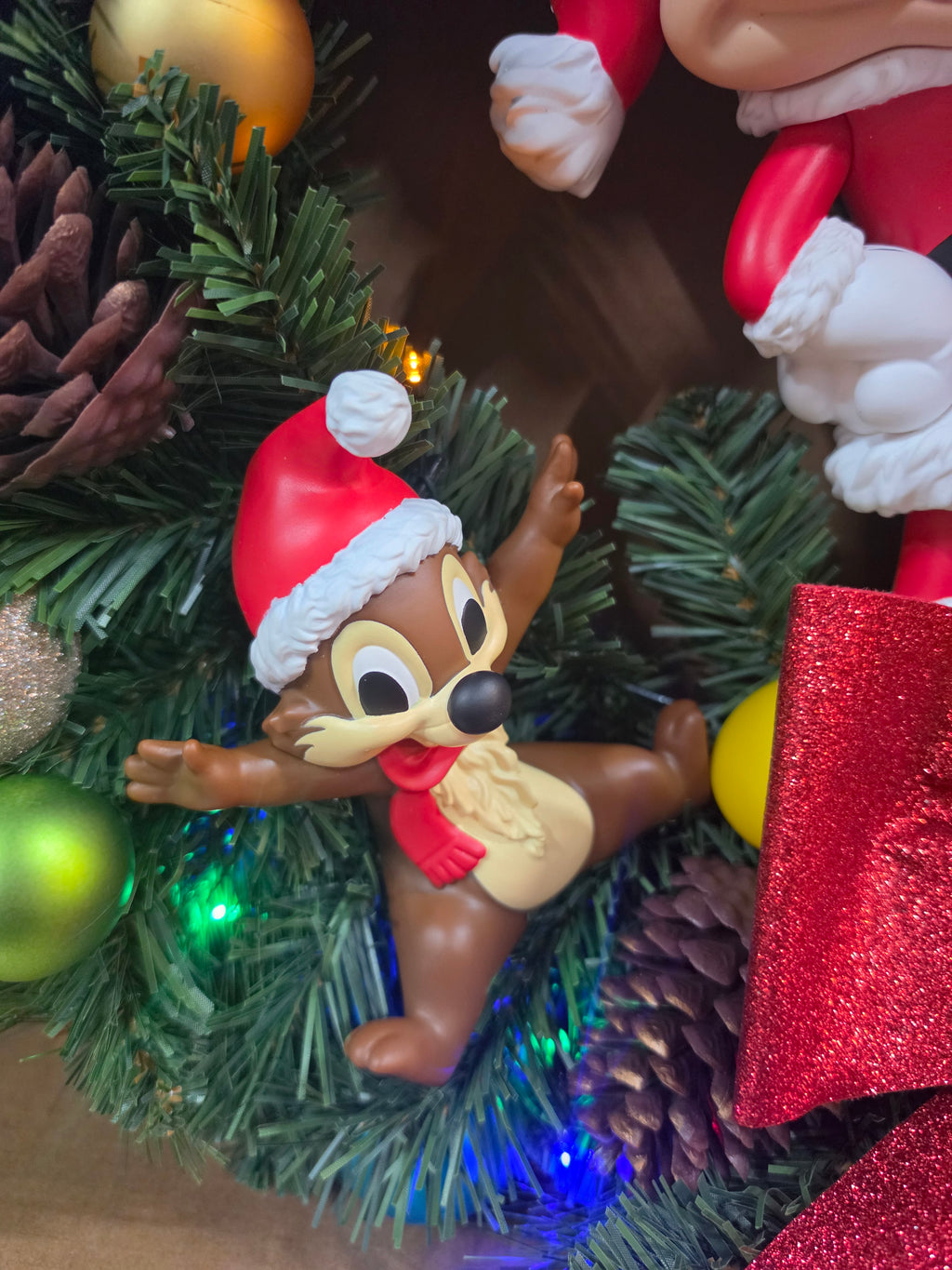 Disney krans met mickey en knabbel en babbel