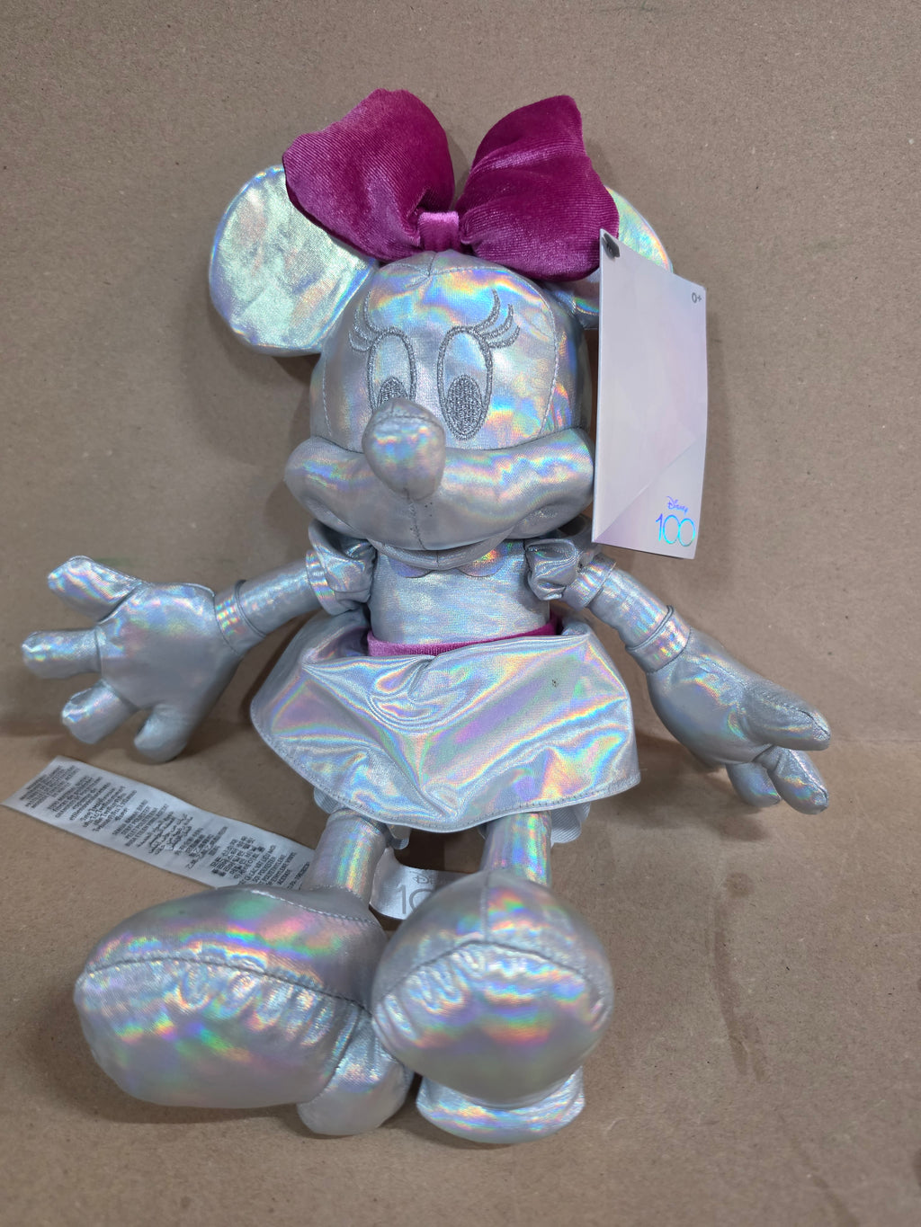 Minnie 100jaar knuffel