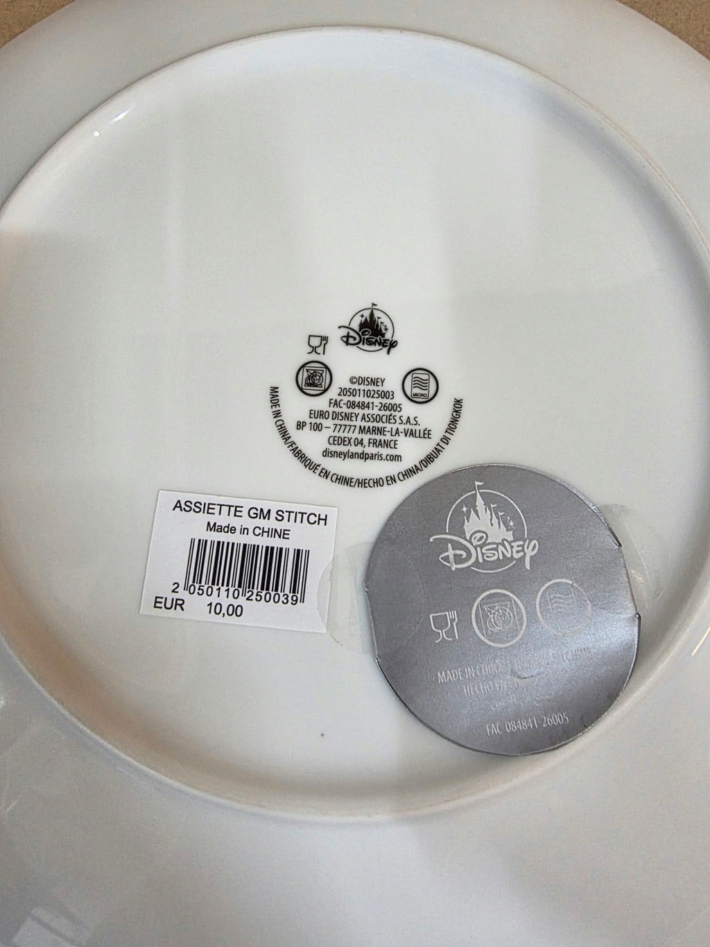 Stitch diner bord