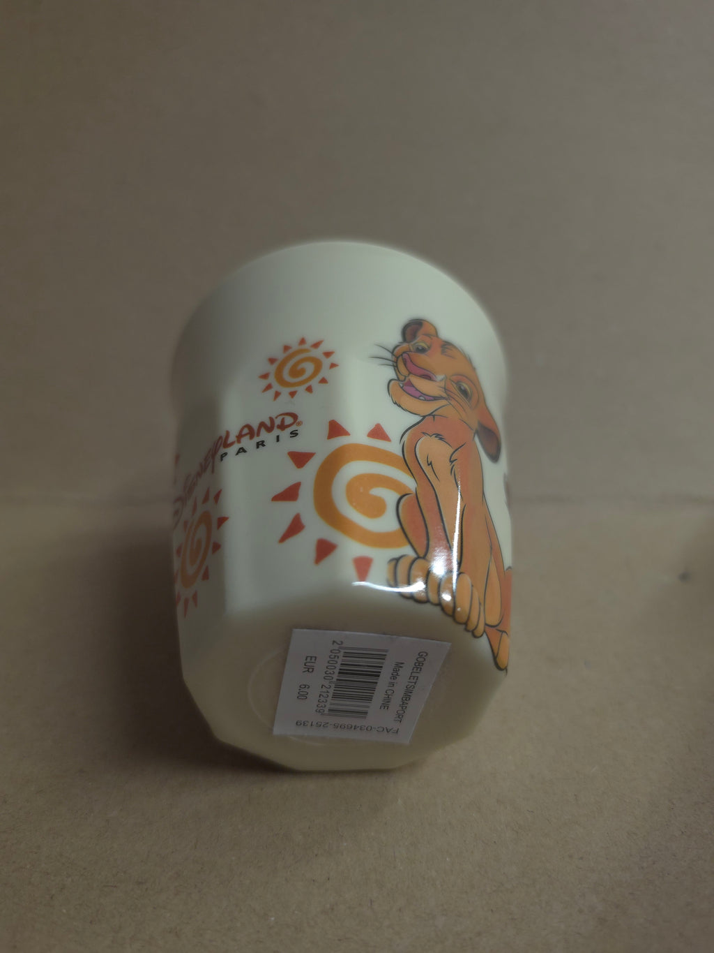 Lion King Melamine cup