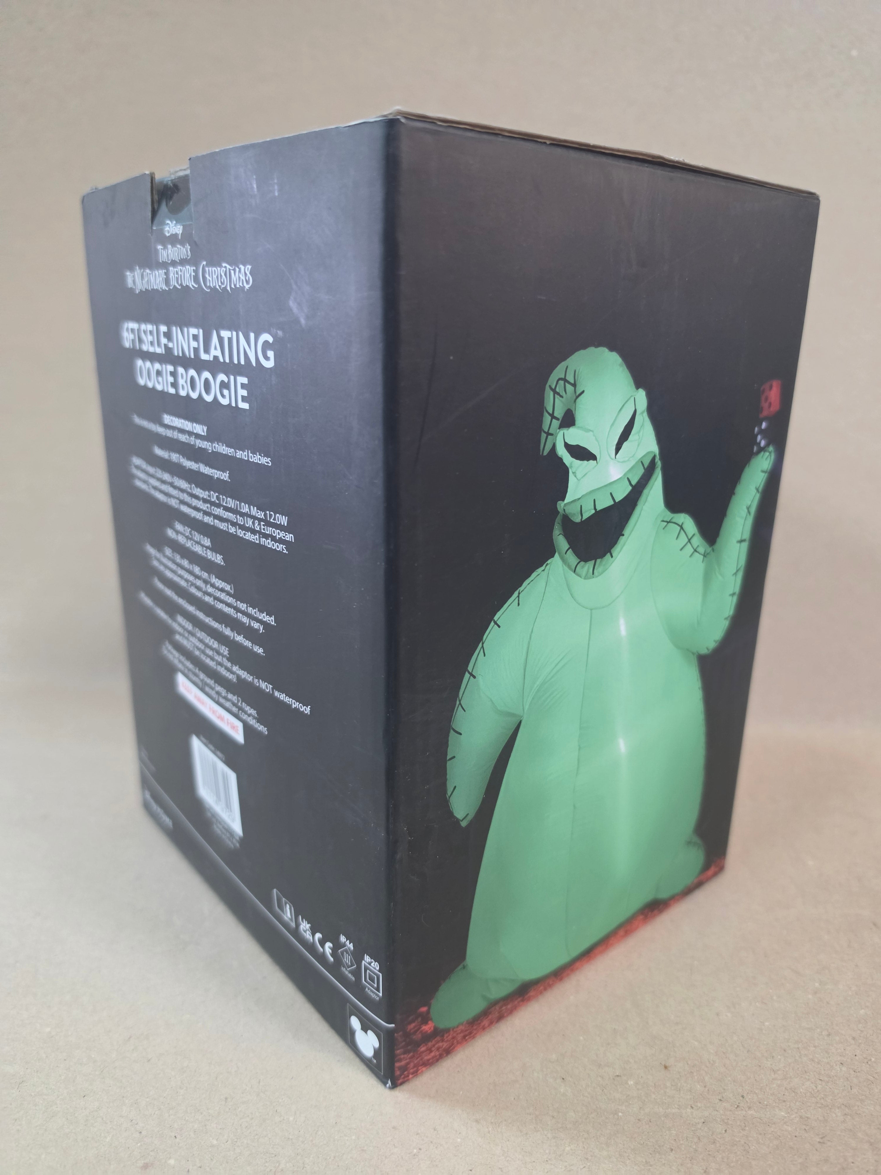 Oogie boogie self inflating 1.8meter groot