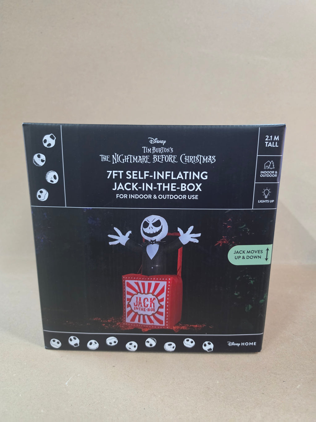 Jack in the box self inflating 2.1 meter groot