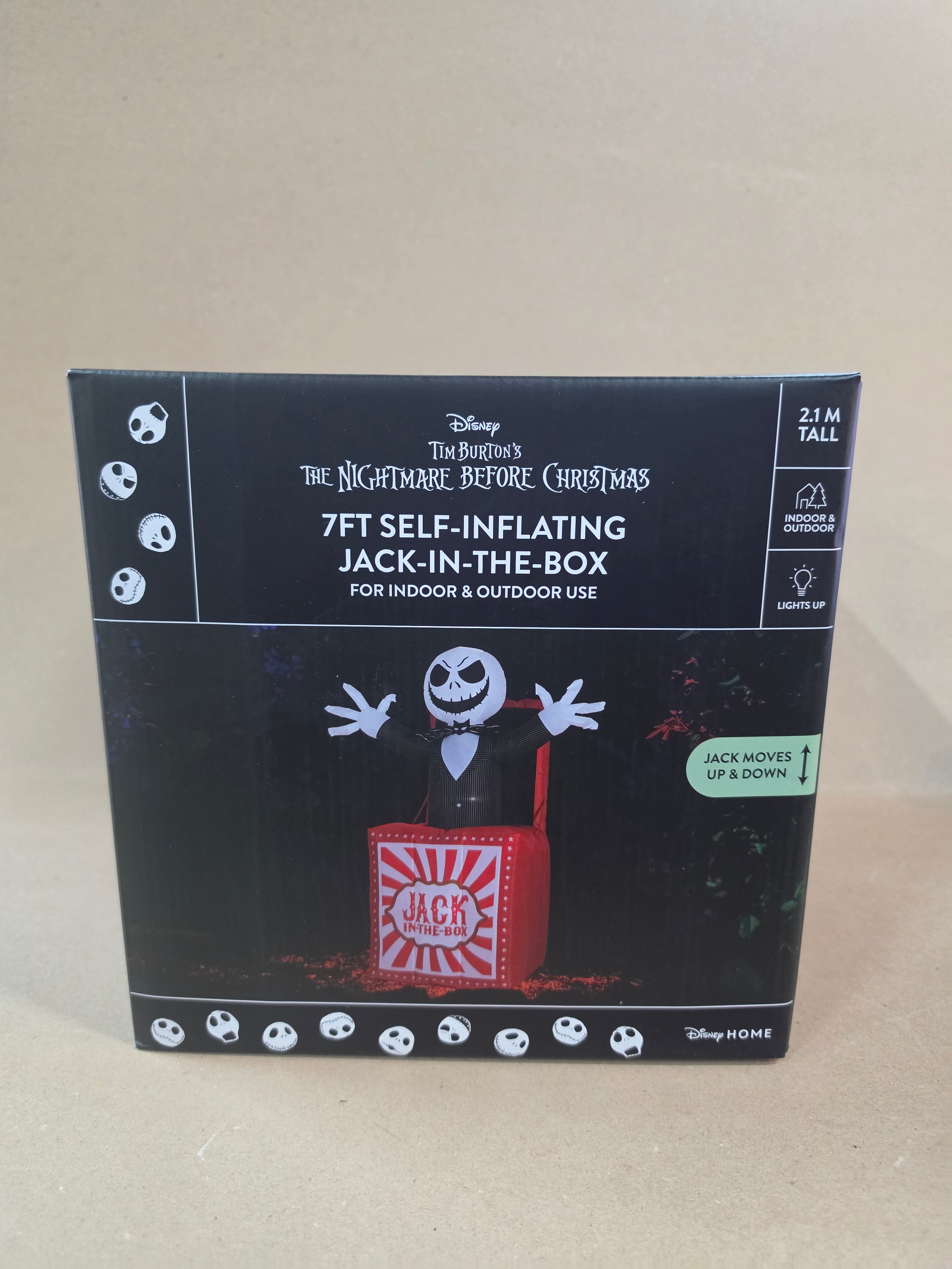 Jack in the box self inflating 2.1 meter groot