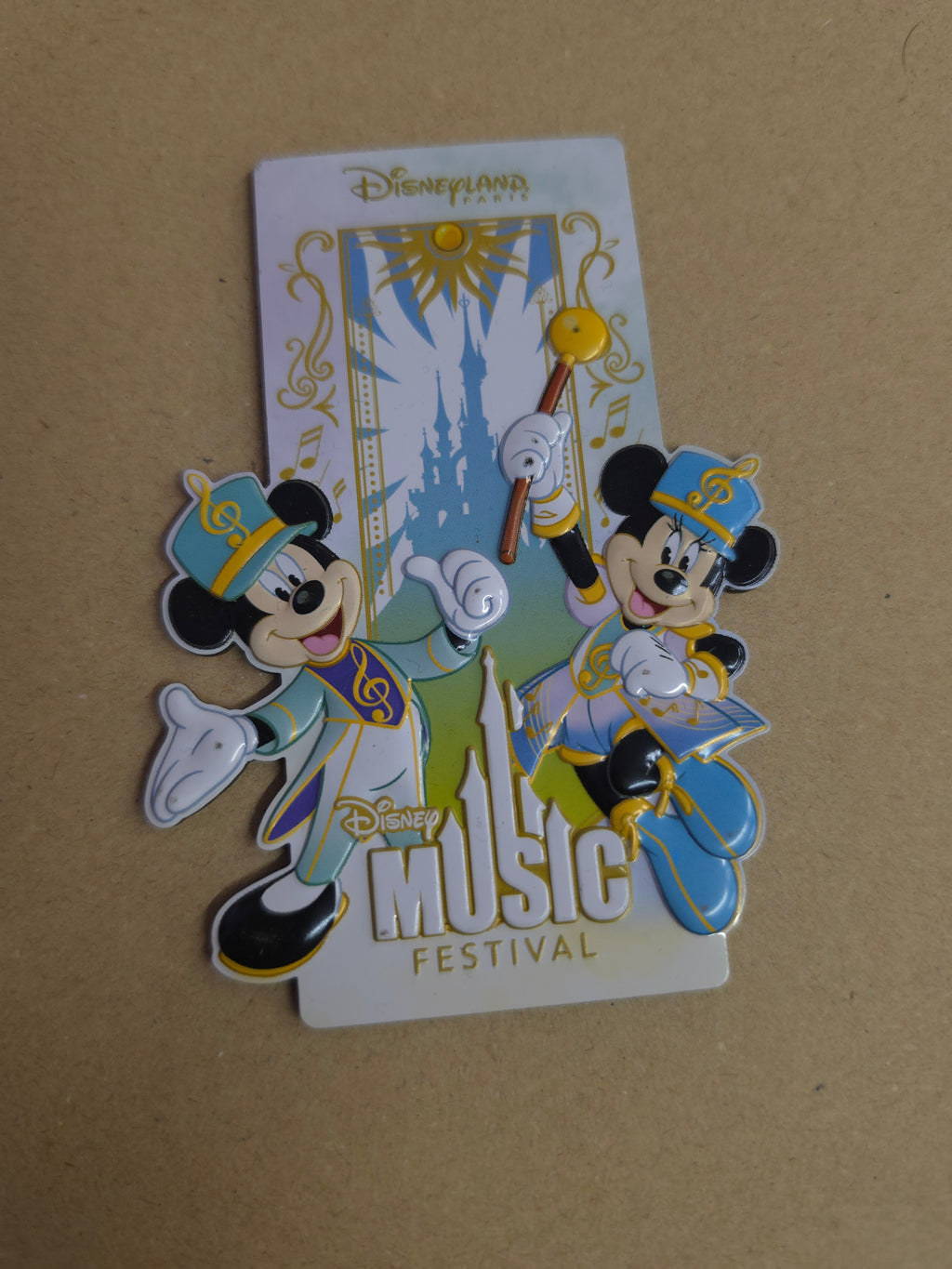Disney mickey music festival magneet