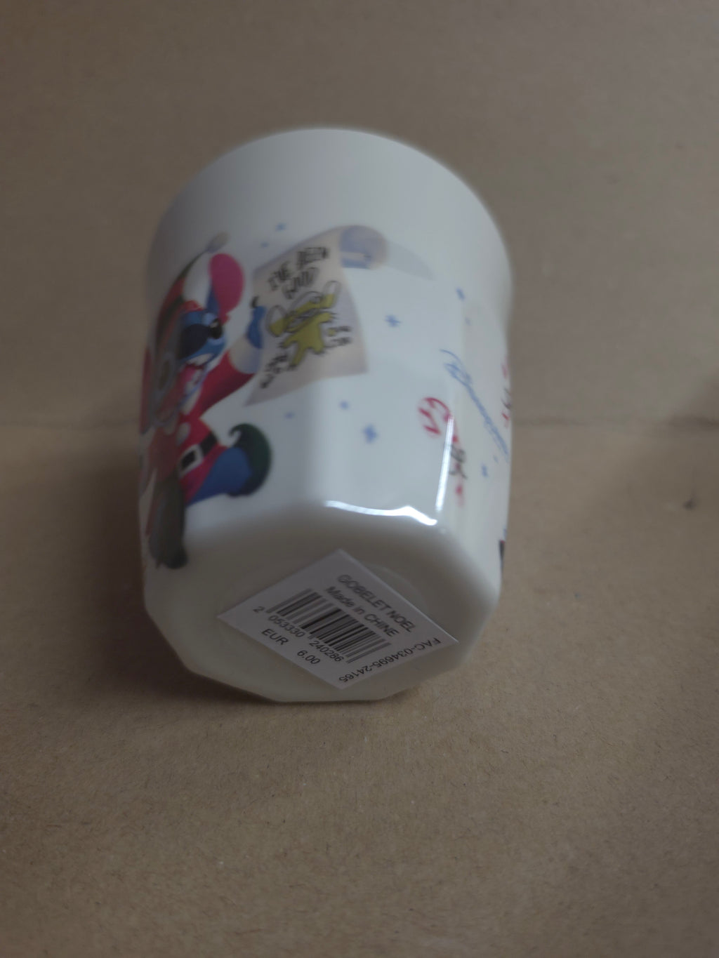 Stitch Kerst Melamine cup