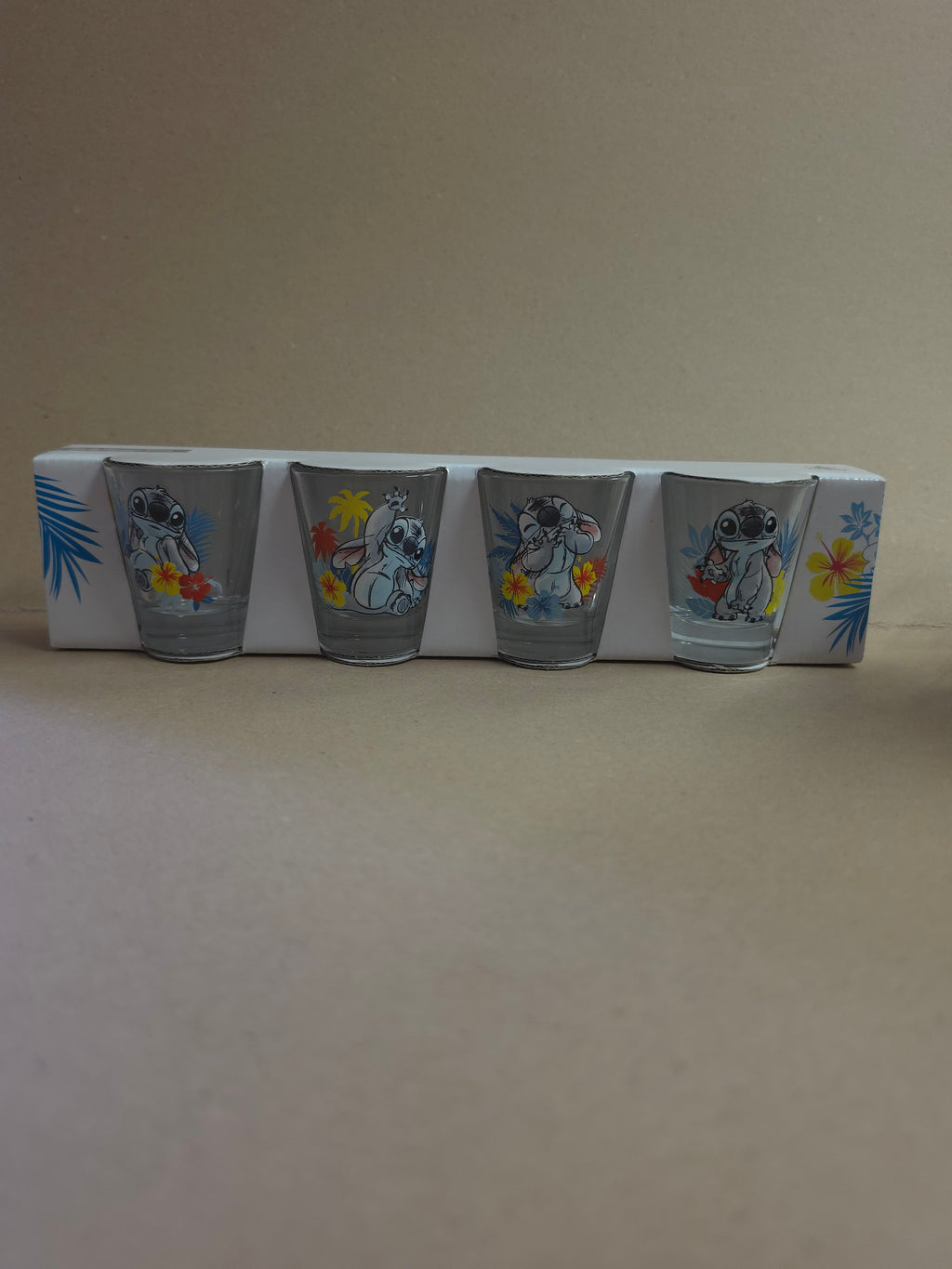 Stitch "shotglazen" set