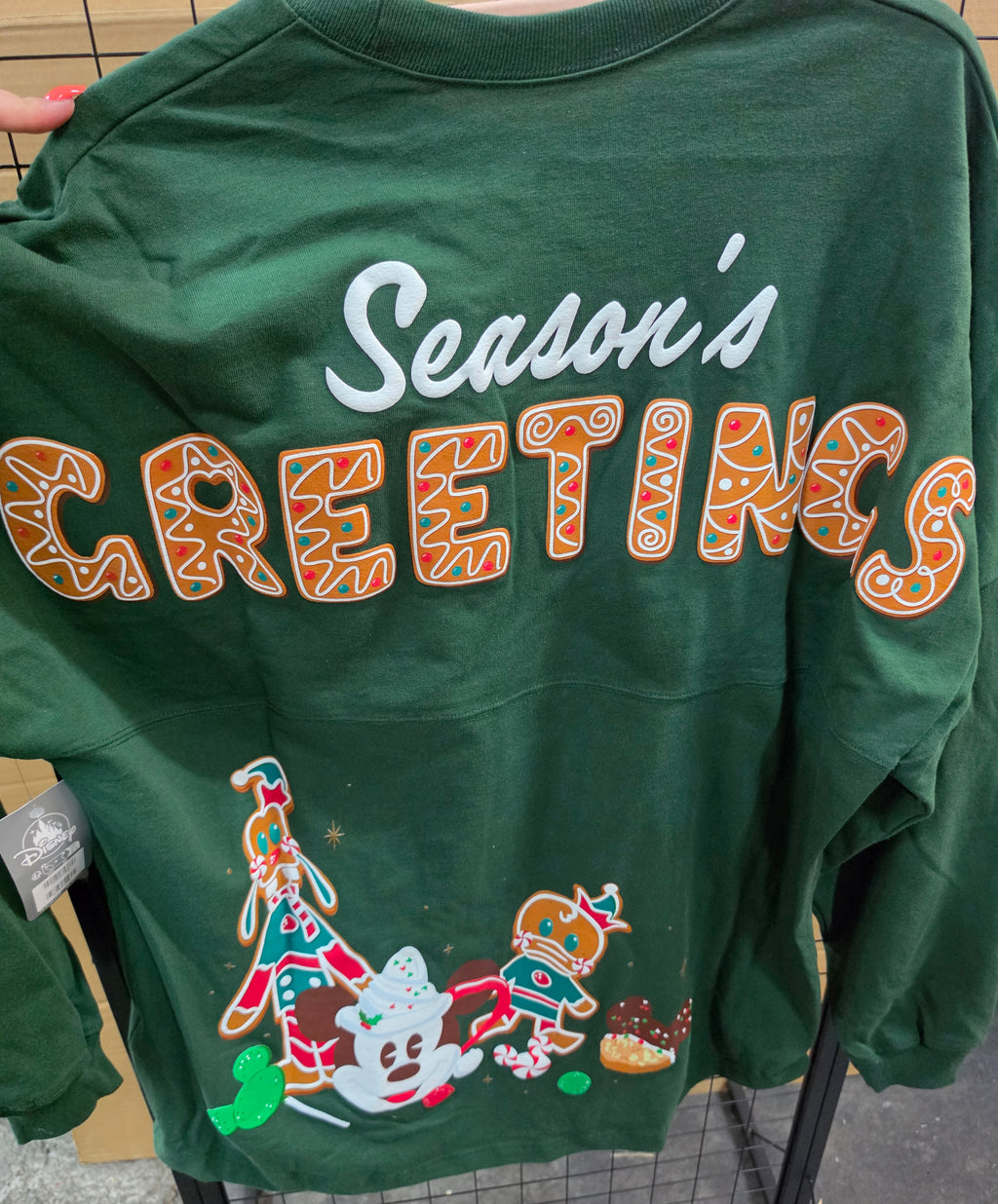Disney mickey kerst jersey