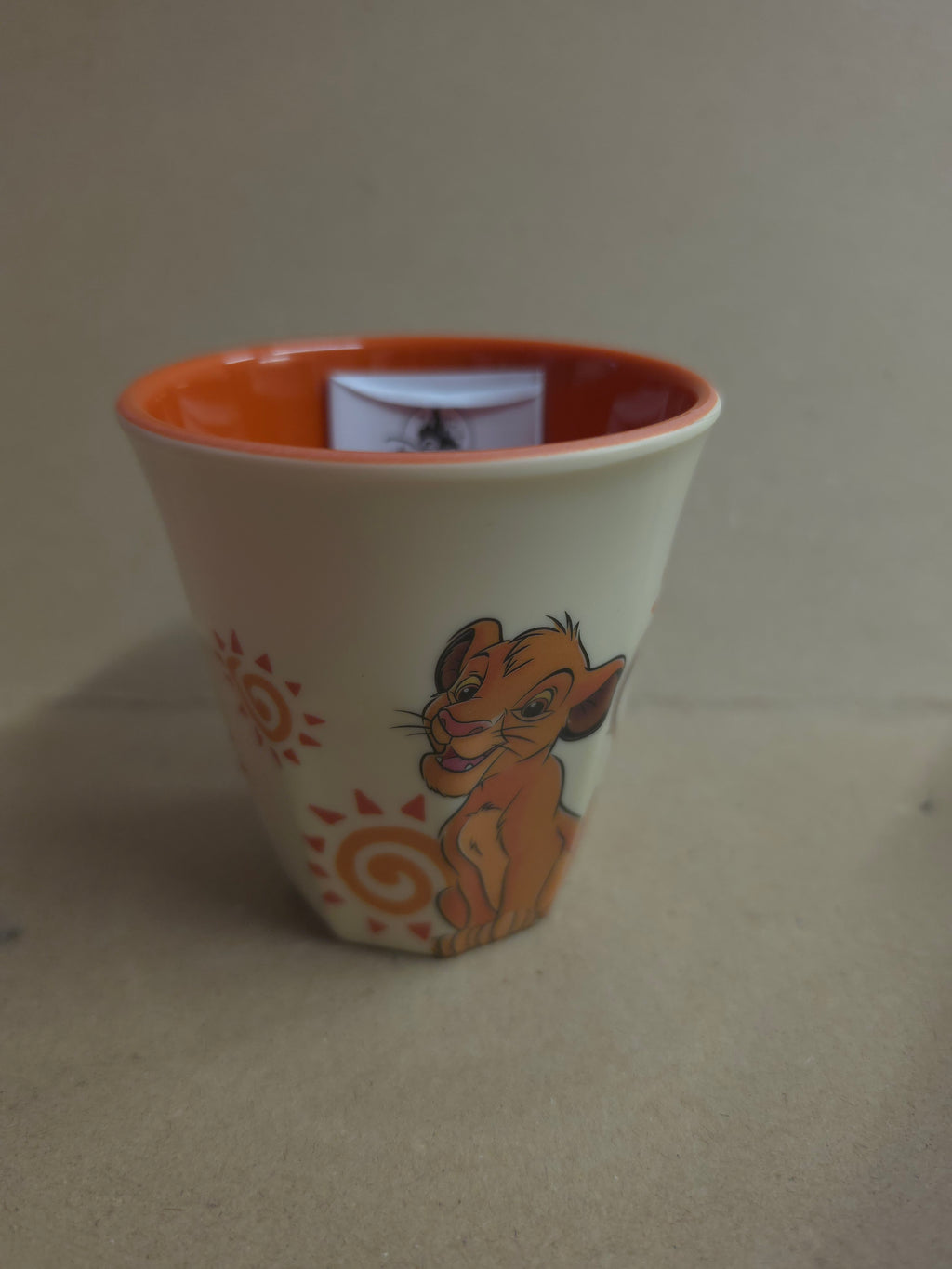 Lion King Melamine cup