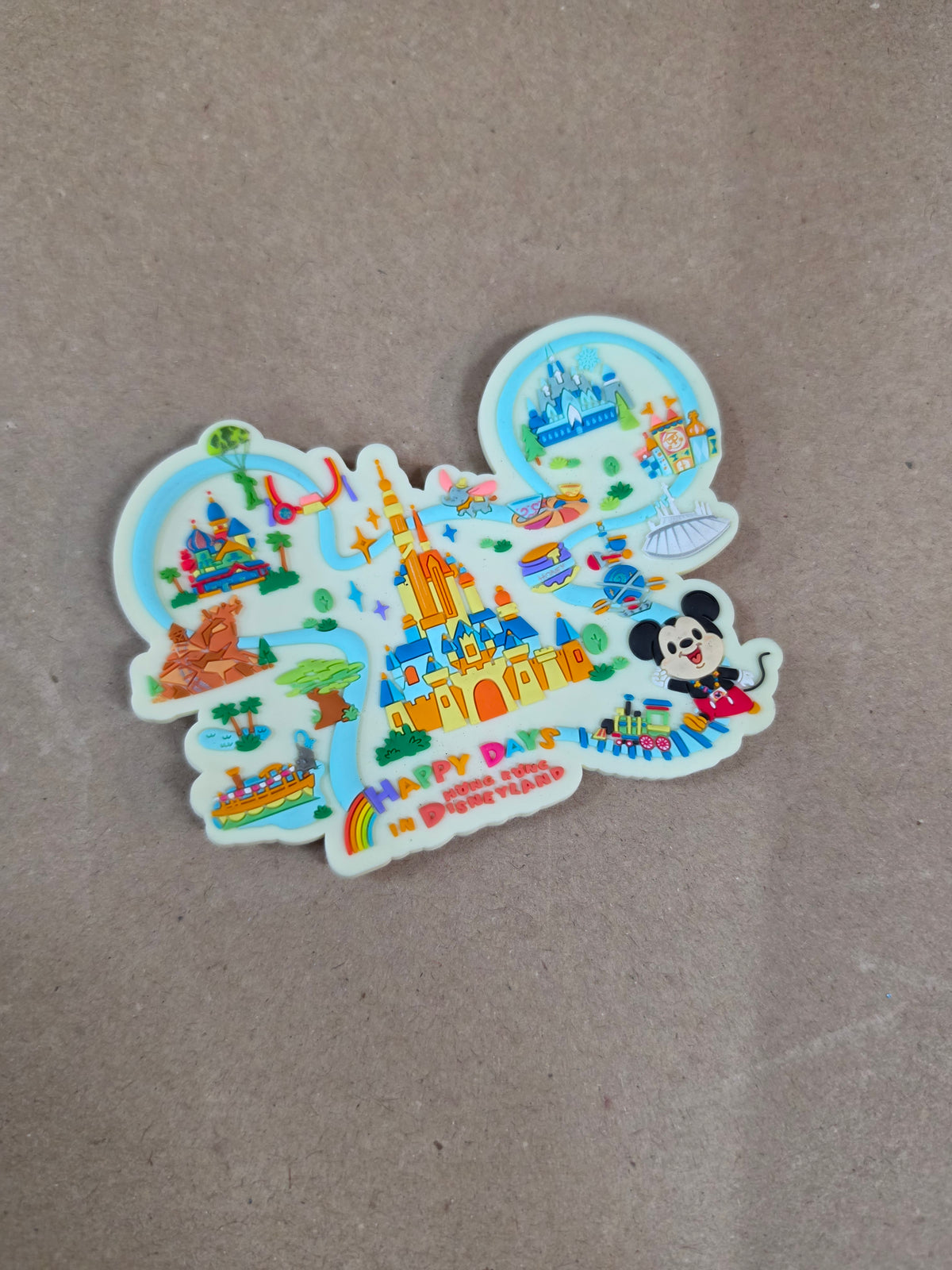 Disneylang hong kong happy days magneet