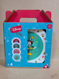 Mickey kerst borden set