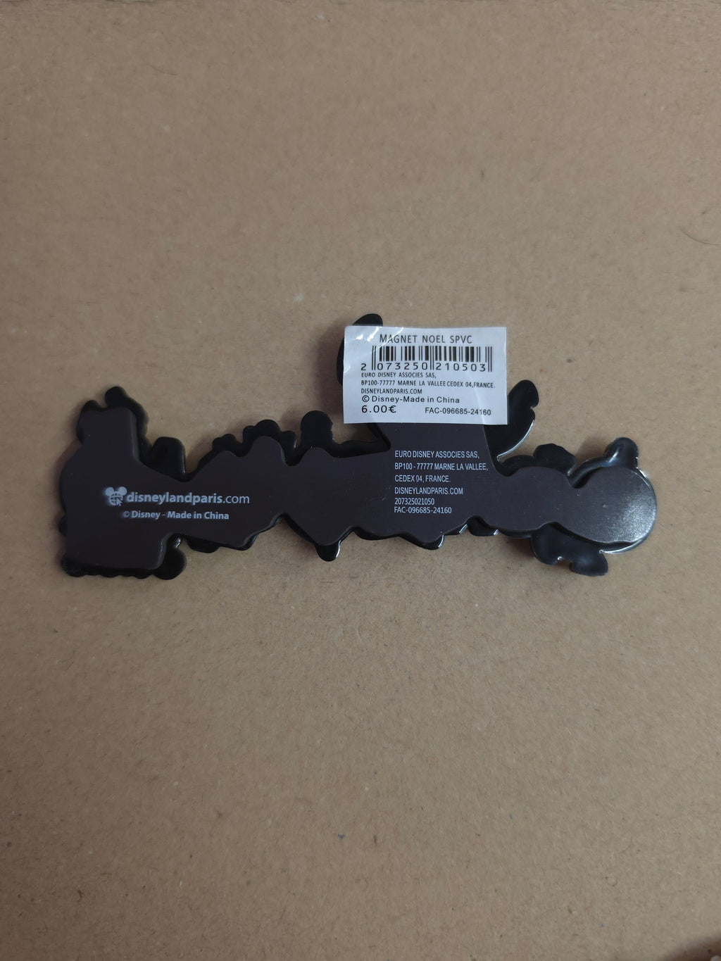 Disneyland parijs Stitch Kerst magneet