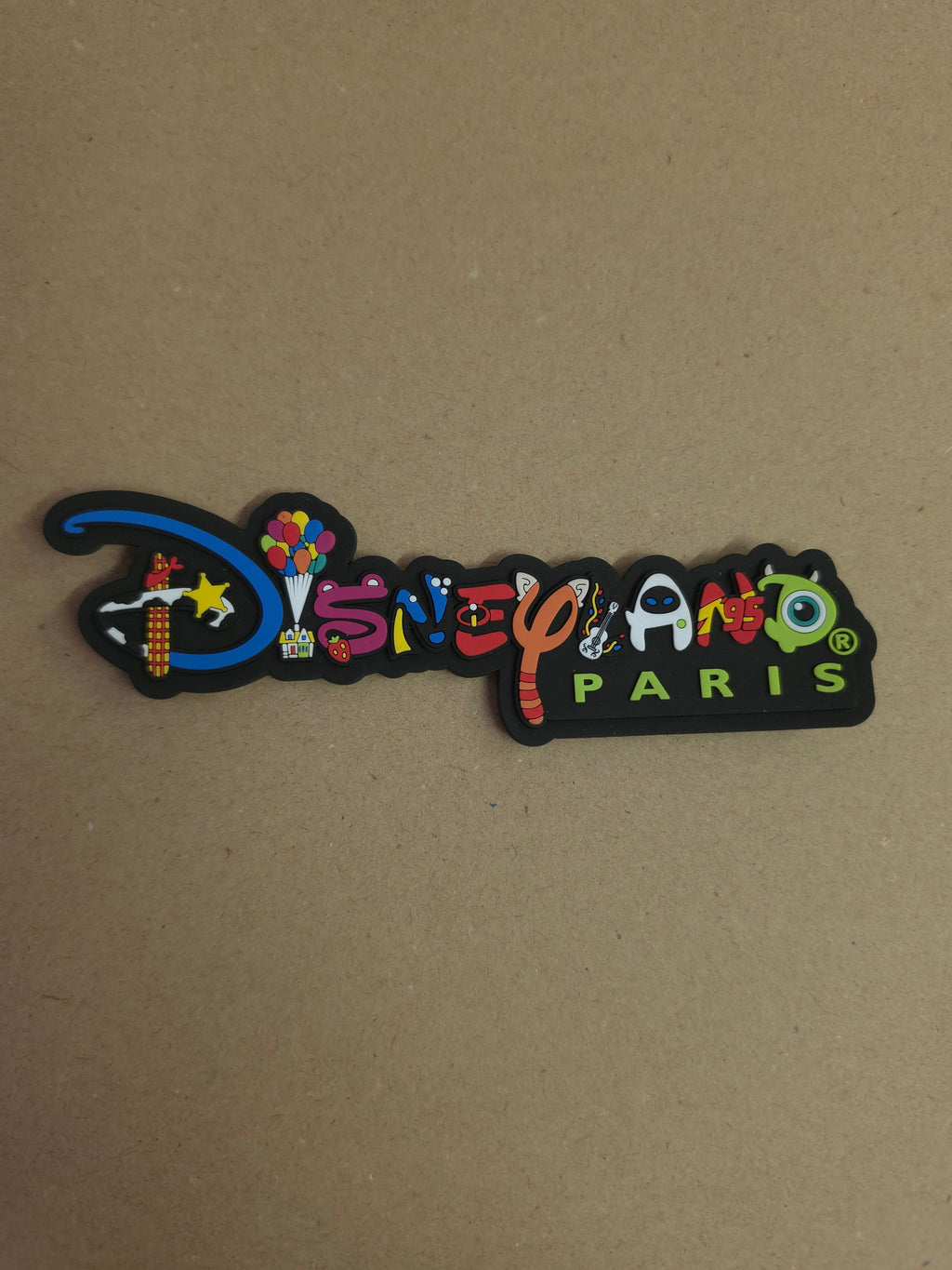 Disneyland paris black 3D magneet